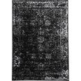 carpetfine vloerkleed soli vintage-look, woonkamer zwart