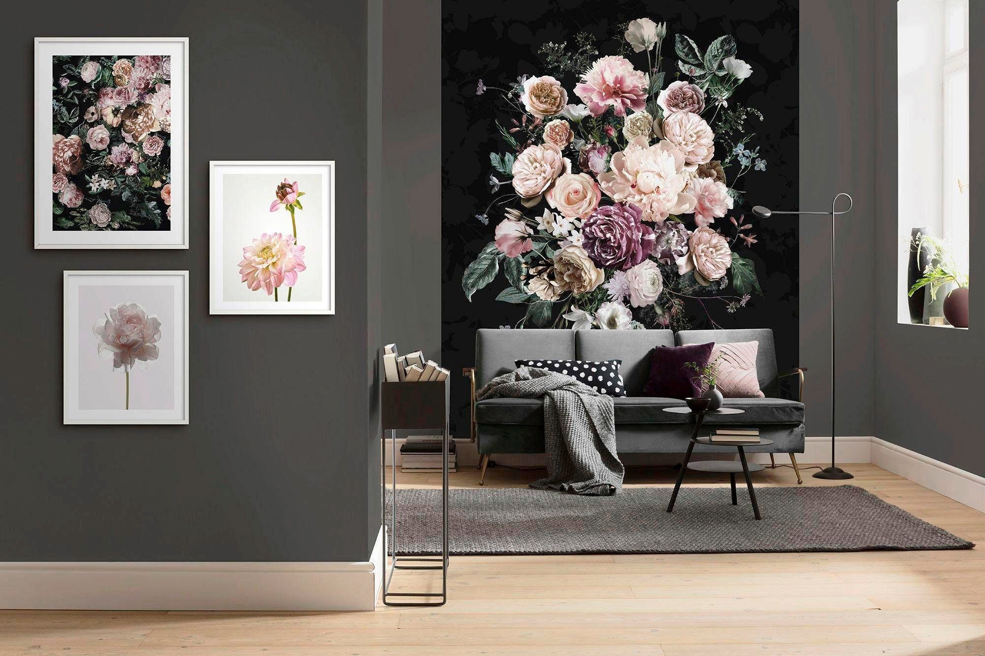 Komar Wanddecoratie Rosé Wanddecoratie - zonder lijst (1 stuk)