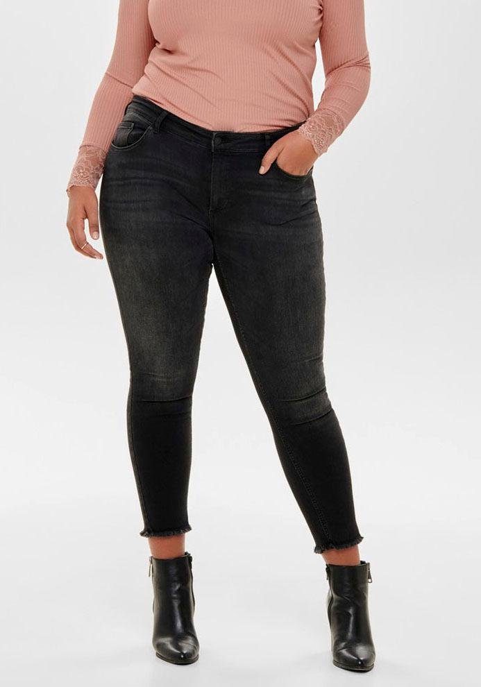 ONLY CARMAKOMA Skinny look bij bestellen SK REG CARWILLY washed-out | in ANK JNS jeans fit OTTO