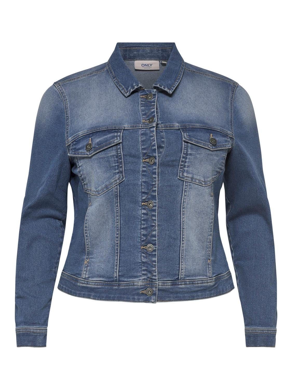 ONLY CARMAKOMA Jeansjack CARWESPA LS JACKET