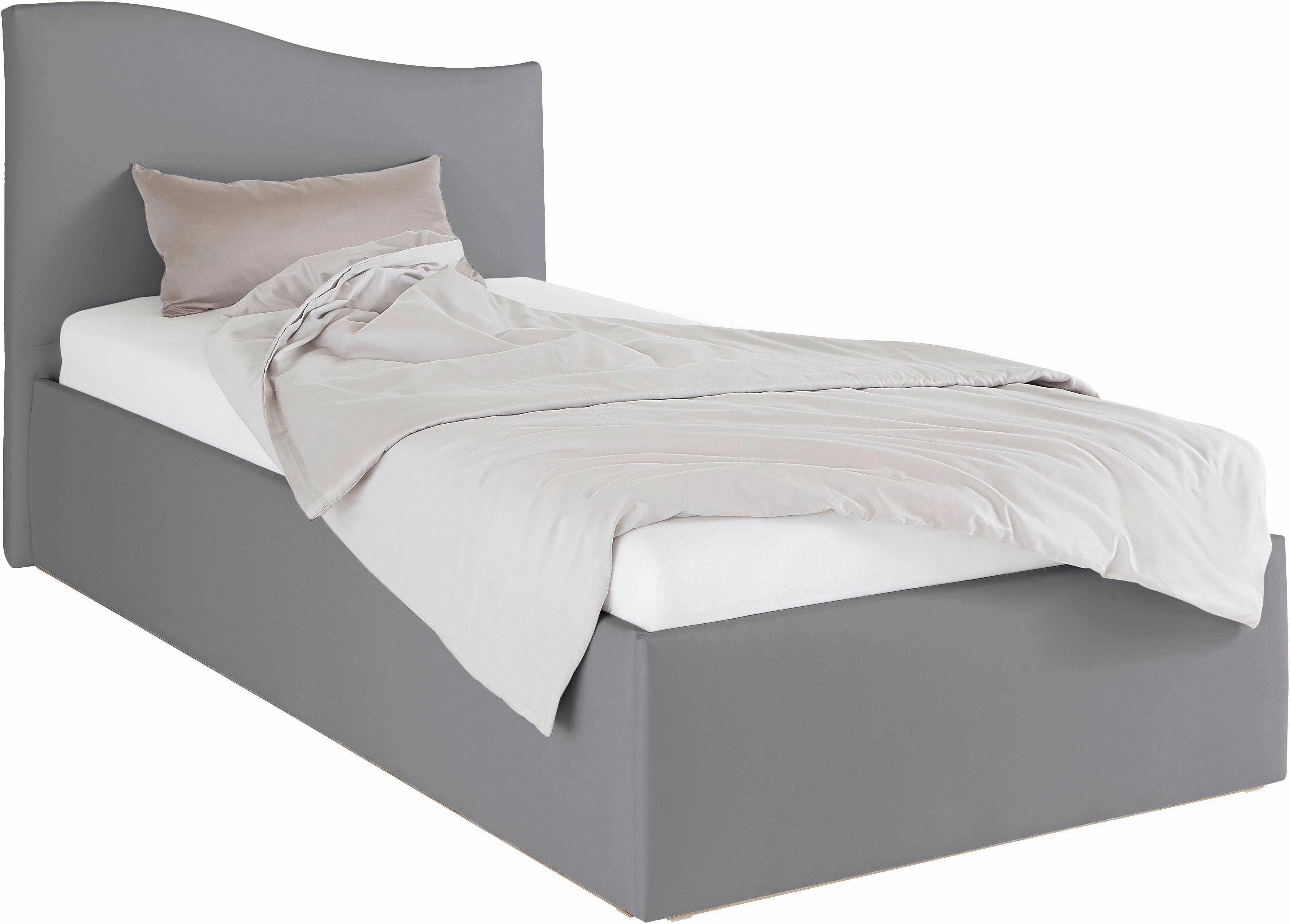 Westfalia Polsterbetten Gestoffeerd bed met bedkist bij uitvoering met matras