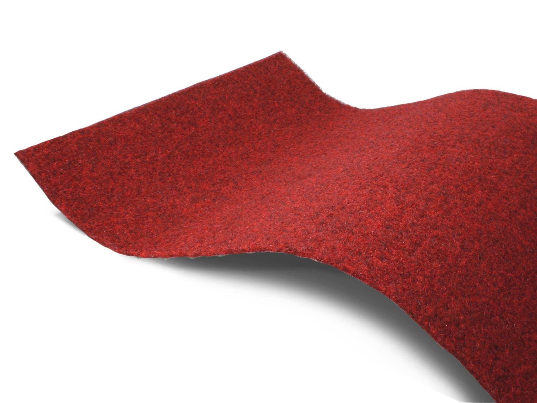 primaflor-ideen in textil kunstgras green gazontapijt, rood, met noppen, weerbestendig  waterbestendig rood
