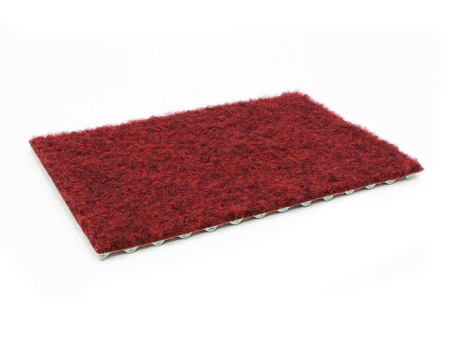 Primaflor-Ideen in Textil Kunstgras GREEN, Made in Netherlands Gazontapijt, rood, met noppen, weerbestendig & waterbestendig