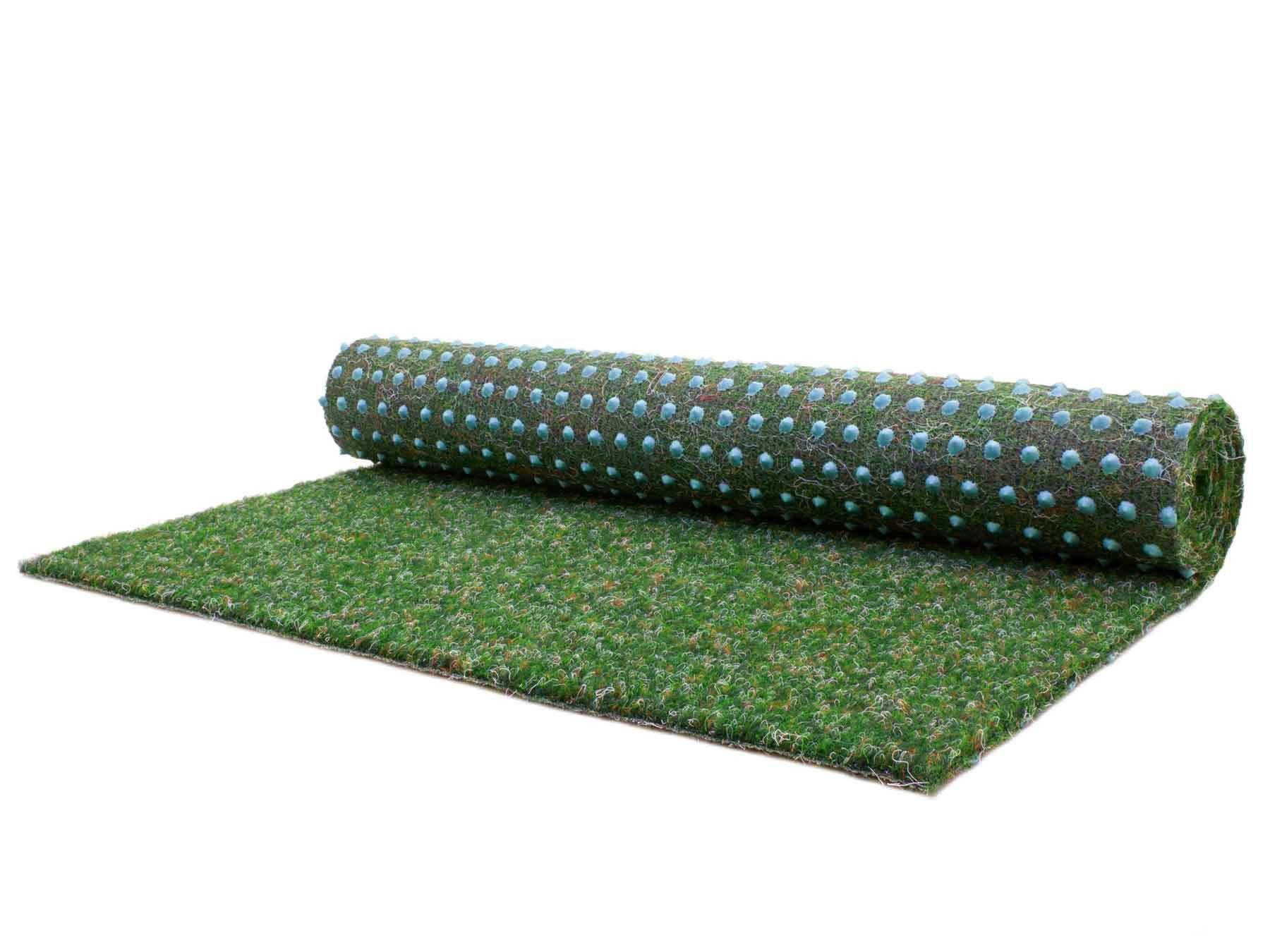 Primaflor-Ideen in Textil Kunstgras GREEN, Made in Netherlands Gazontapijt, blauw, met noppen