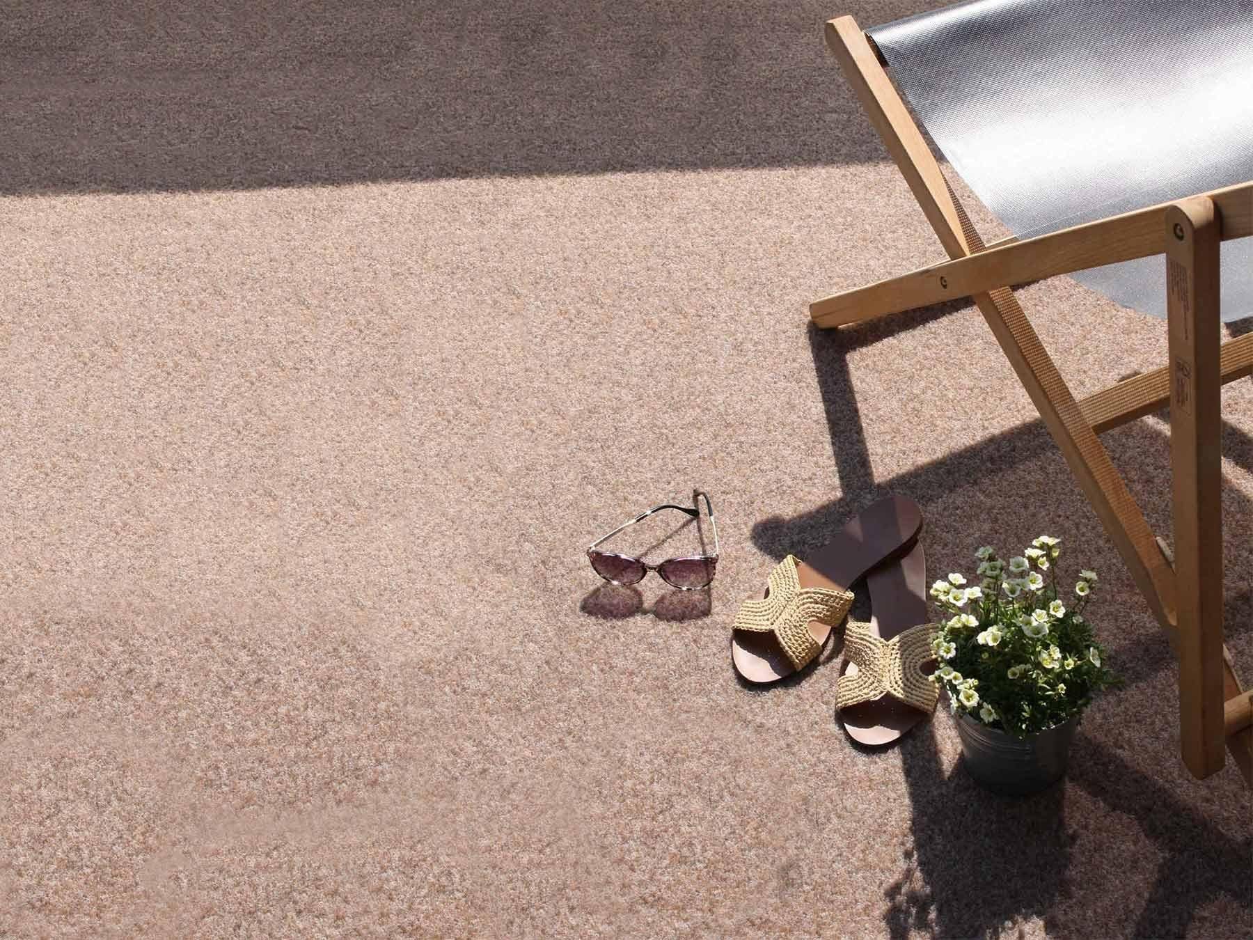 Primaflor-Ideen in Textil Kunstgras GREEN, Made in Netherlands Gazontapijt, beige, met noppen