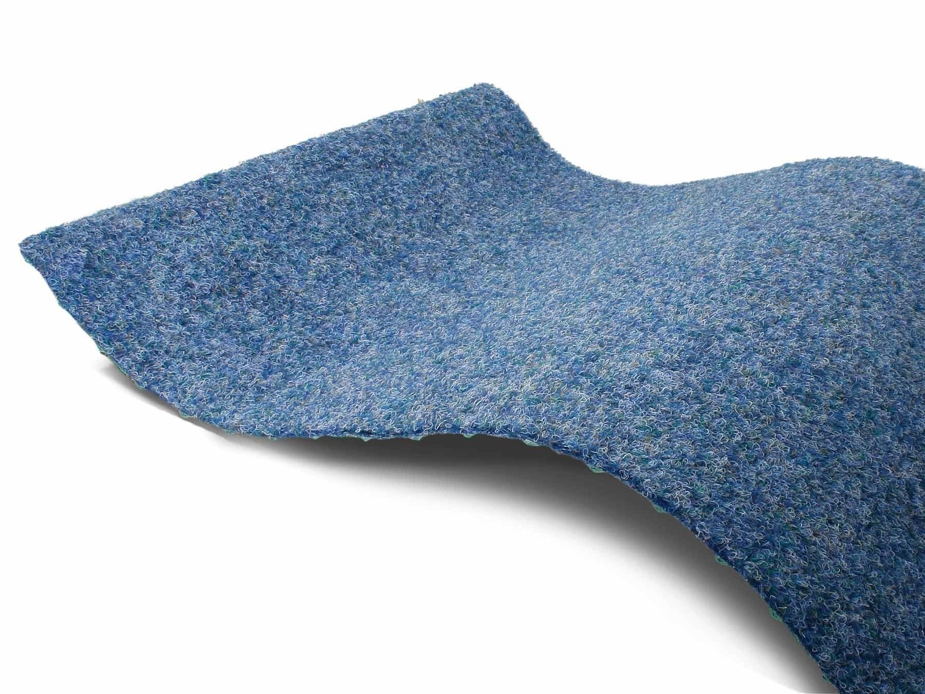 primaflor-ideen in textil kunstgras green gazontapijt, blauw, met noppen blauw
