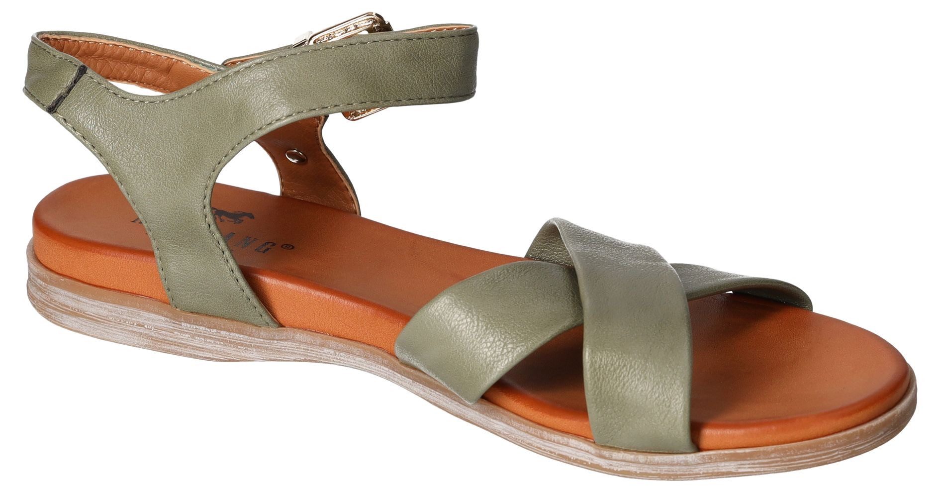 Mustang Shoes Sandalen , zomerschoen, sandaal, riemchensandaal, met brede bandjes