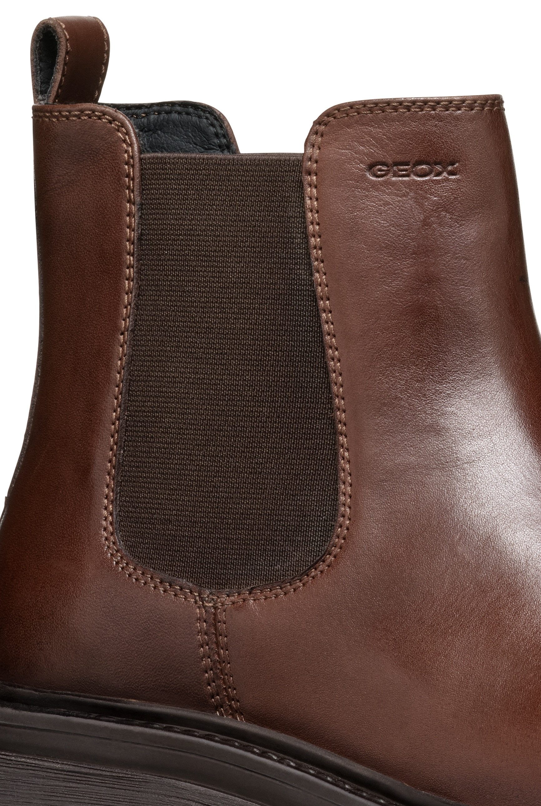 Geox Chelsea-boots D IRIDEA B Chunky laarzen, plateau enkellaars met modieuze blokhak