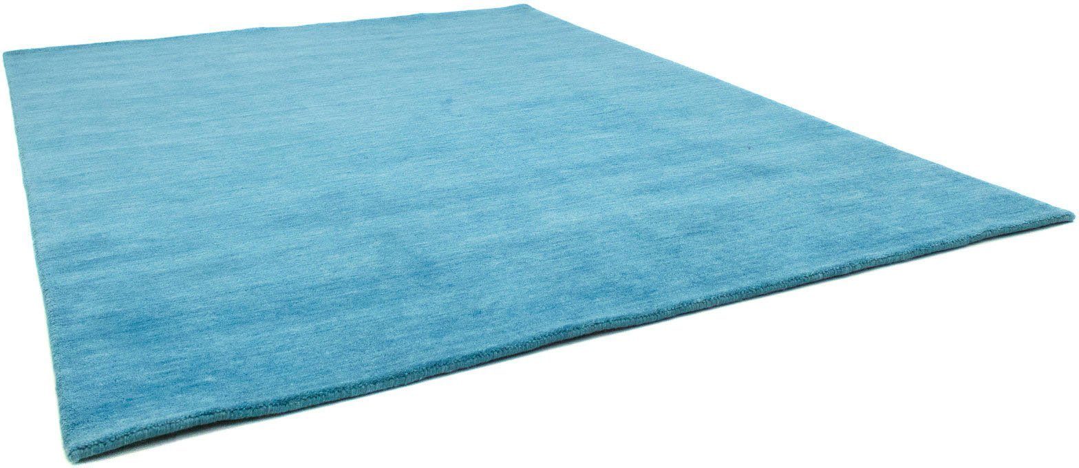 morgenland Wollen kleed Uni - Gabbeh tapijt - Softy Gabbeh look, uni kleuren, 100% wol, zeer zachte pool, woonkamer