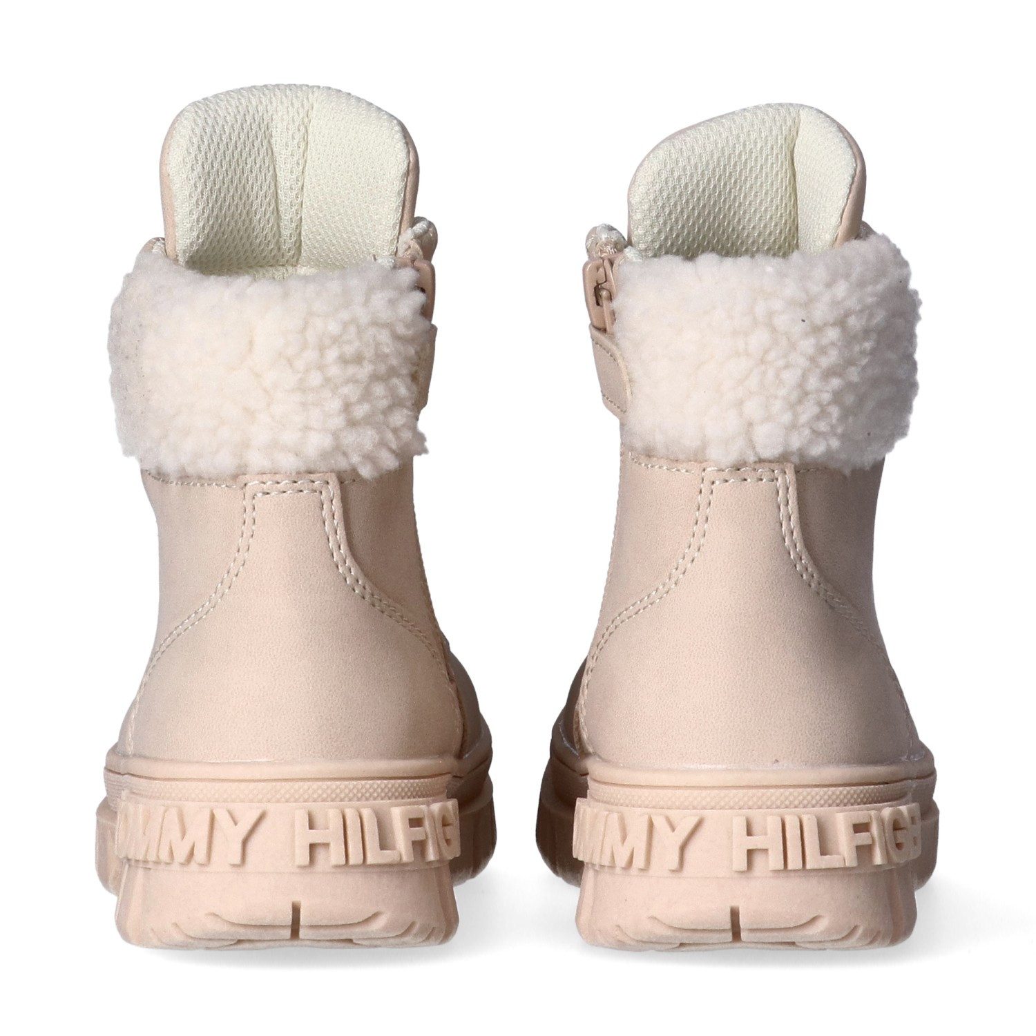 Tommy Hilfiger Veterschoenen Winterlaarzen, veterlaarzen met blokhak