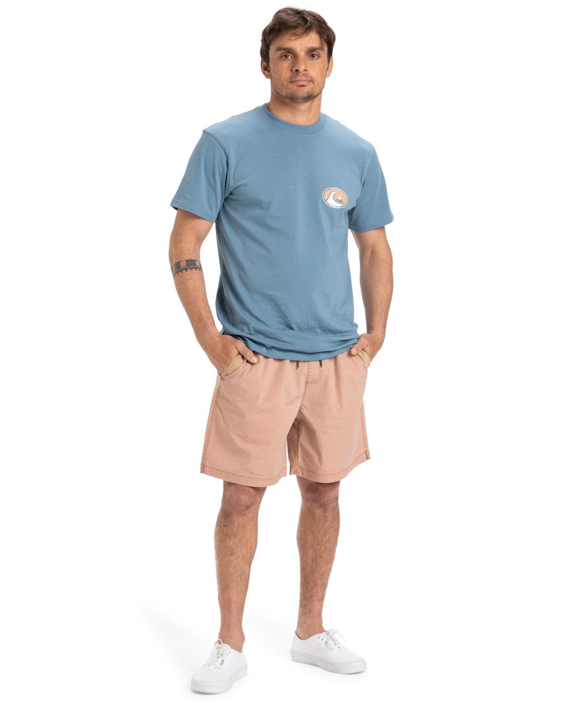 Quiksilver T-shirt Ev Flower Chaos