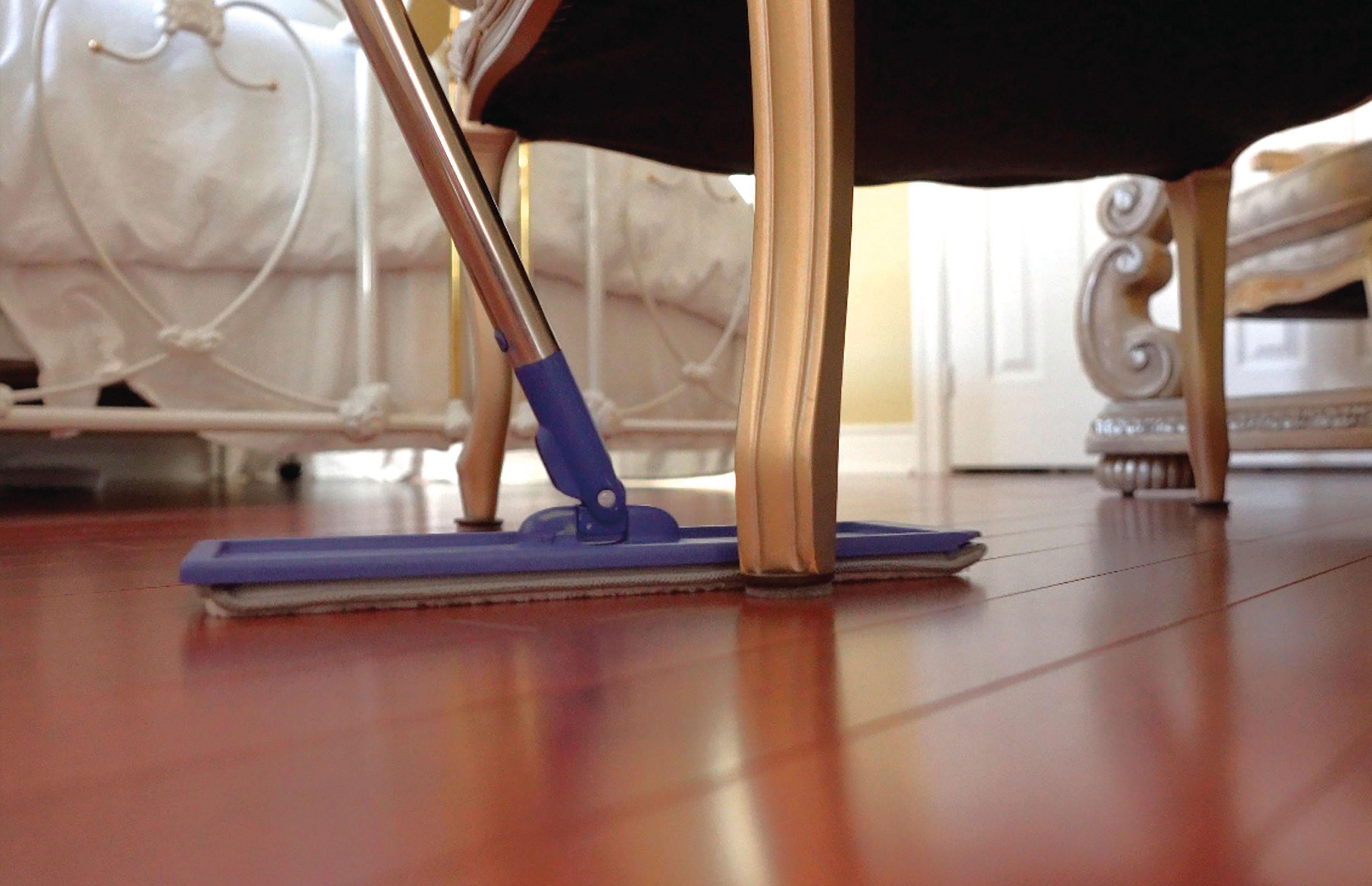 MediaShop Vloerwisserset Livington Touchless Mop inclusief dubbele emmer en microvezelpad, 2,7 liter