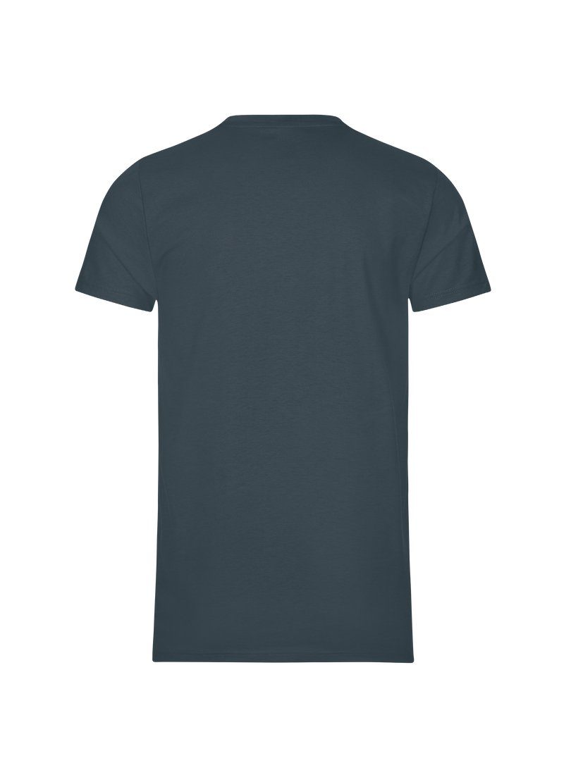 Trigema T-shirt TRIGEMA Slim-fit T-shirt van DELUXE-katoen (1-delig)