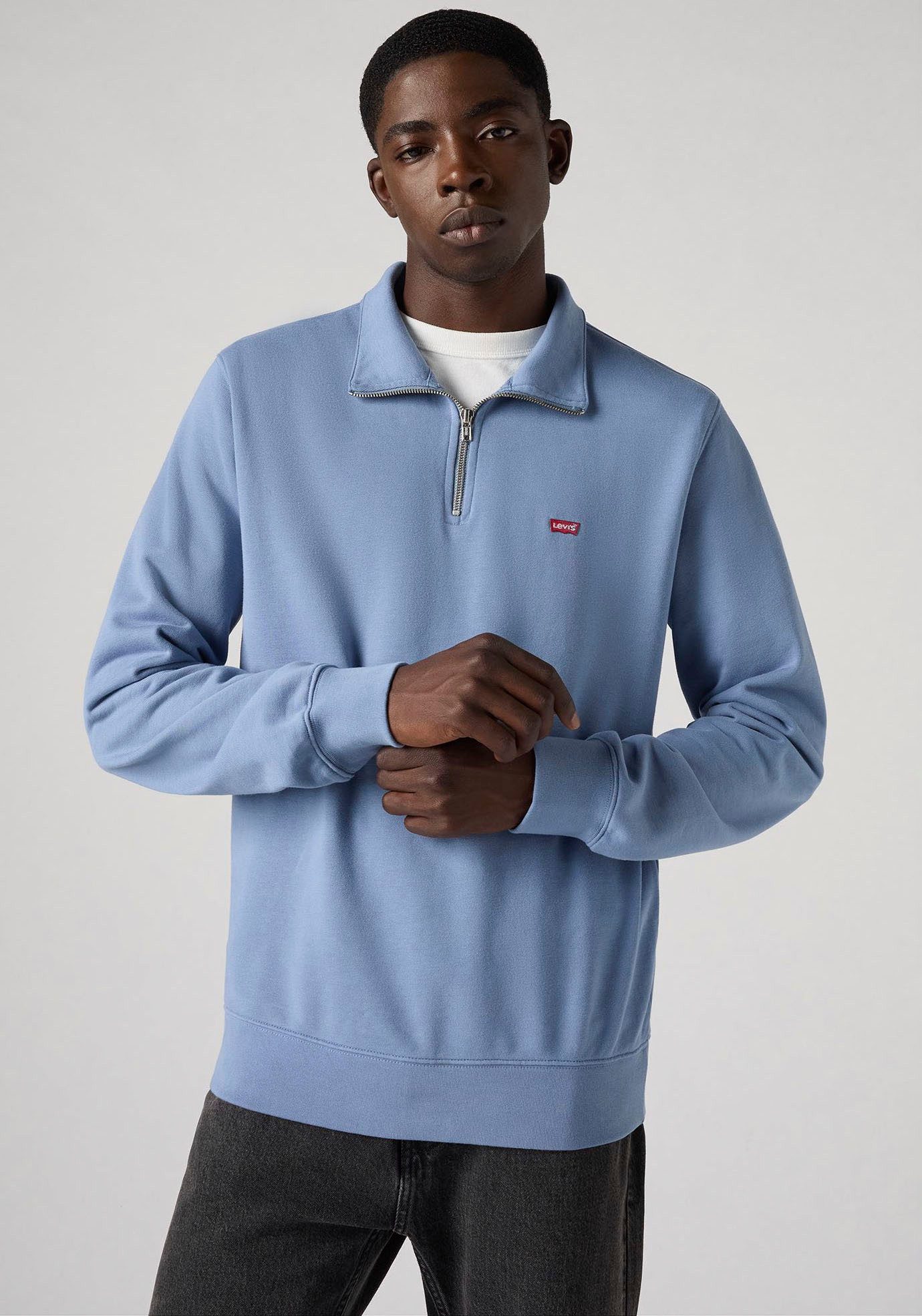 Levi's® Sweatshirt ORIGINAL HM 1/4 ZIP