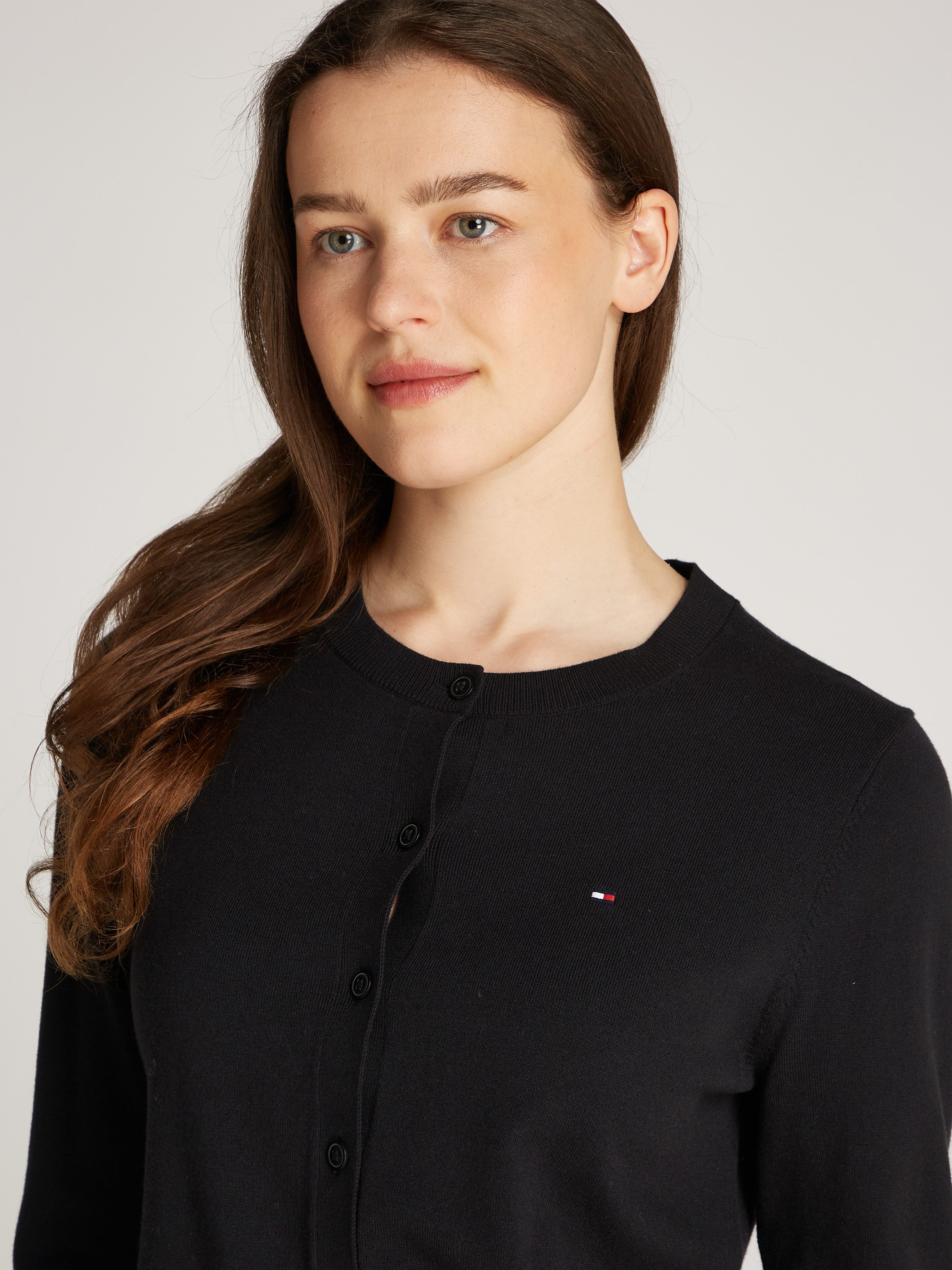 Tommy Hilfiger Cardigan CO JERSEY STITCH CARDIGAN