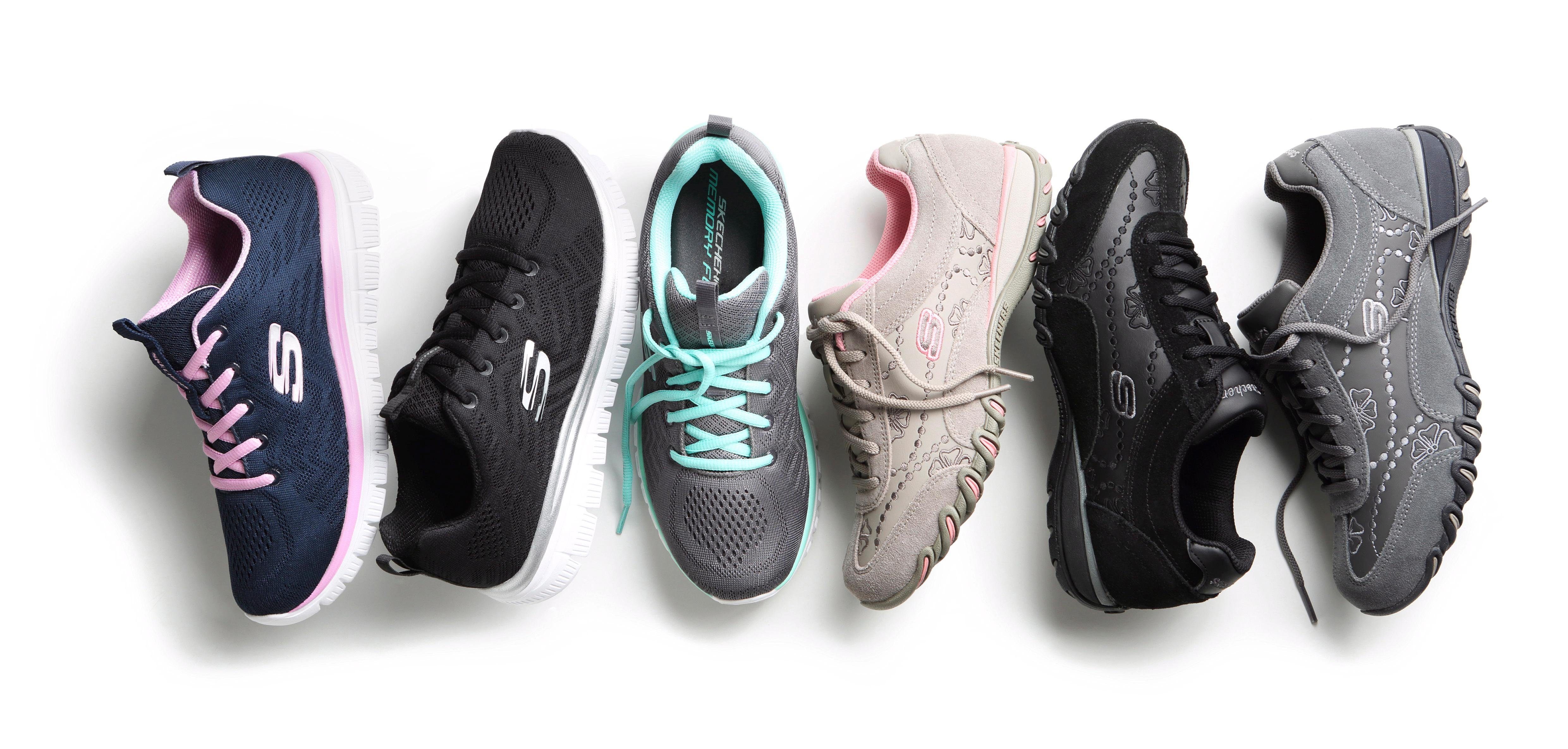 Skechers Sneakers Graceful - Get Connected Vrijetijdsschoen, lage schoen, veterschoen met memory foam
