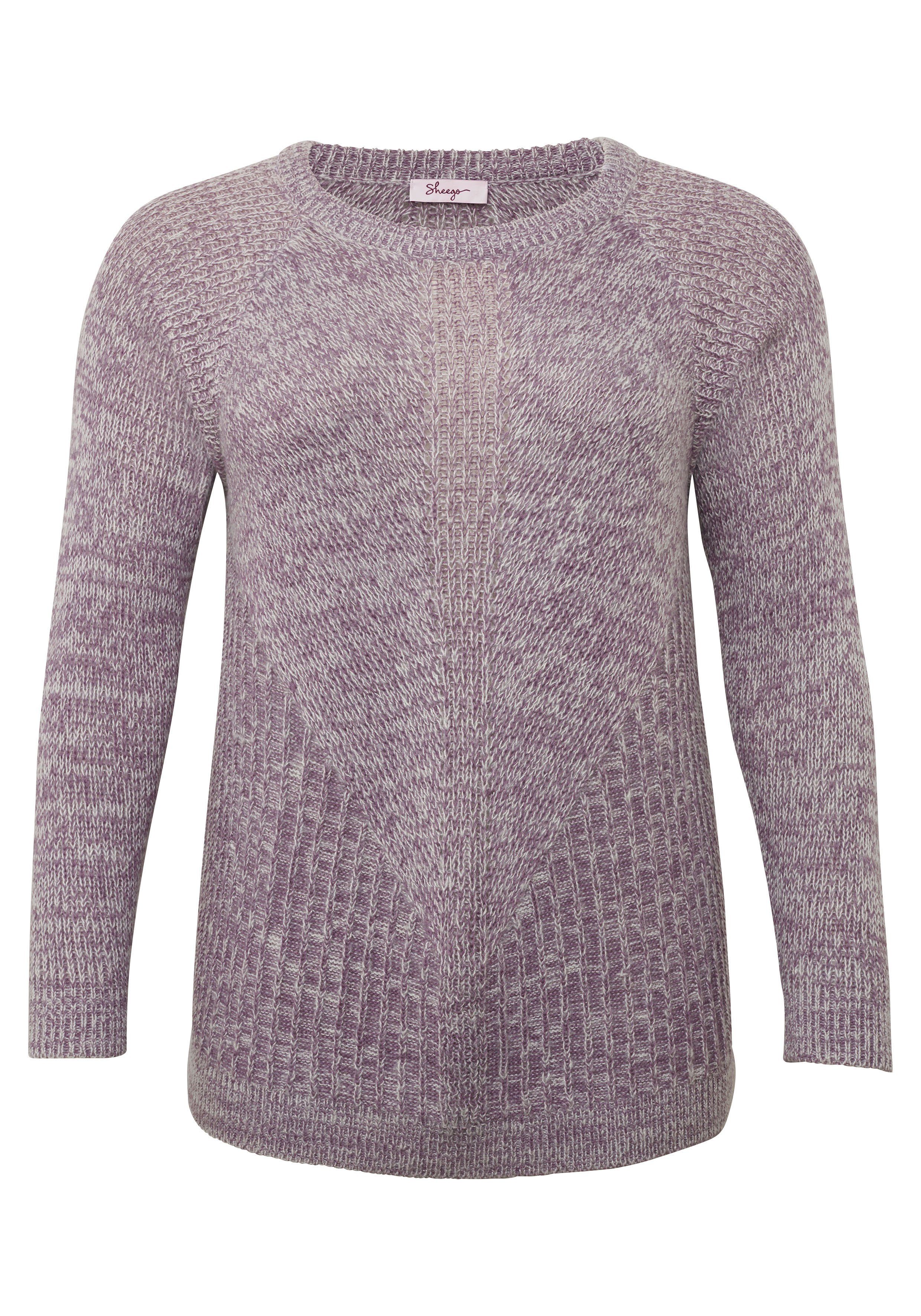 Sheego Casual trui met ronde hals makkelijk gevonden | OTTO sheego Casual SHEEGO CASUAL zachte trui van chenille