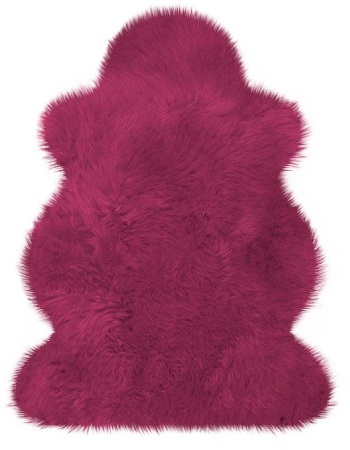 Heitmann Felle Vachtvloerkleed Lamsvacht gekleurd - topkwaliteit echte austral. lamsvacht, bijzonder dicht & zacht, woonkamer dieren vloerkleden maat