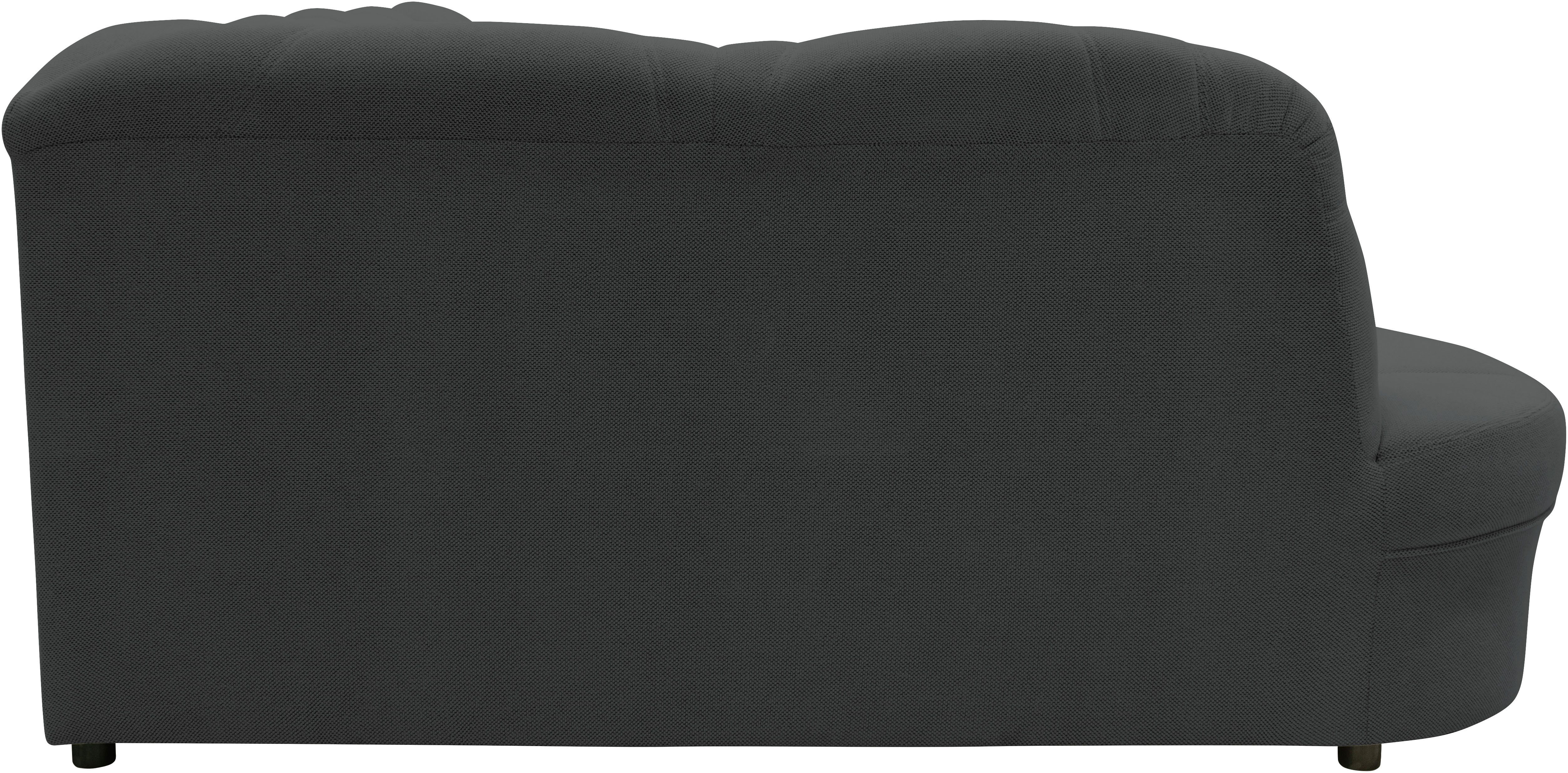 DOMO collection Zithoek Flores ook in leren bekleding, B/D/H: 293/180/86 cm, U-vorm (3 stuks)