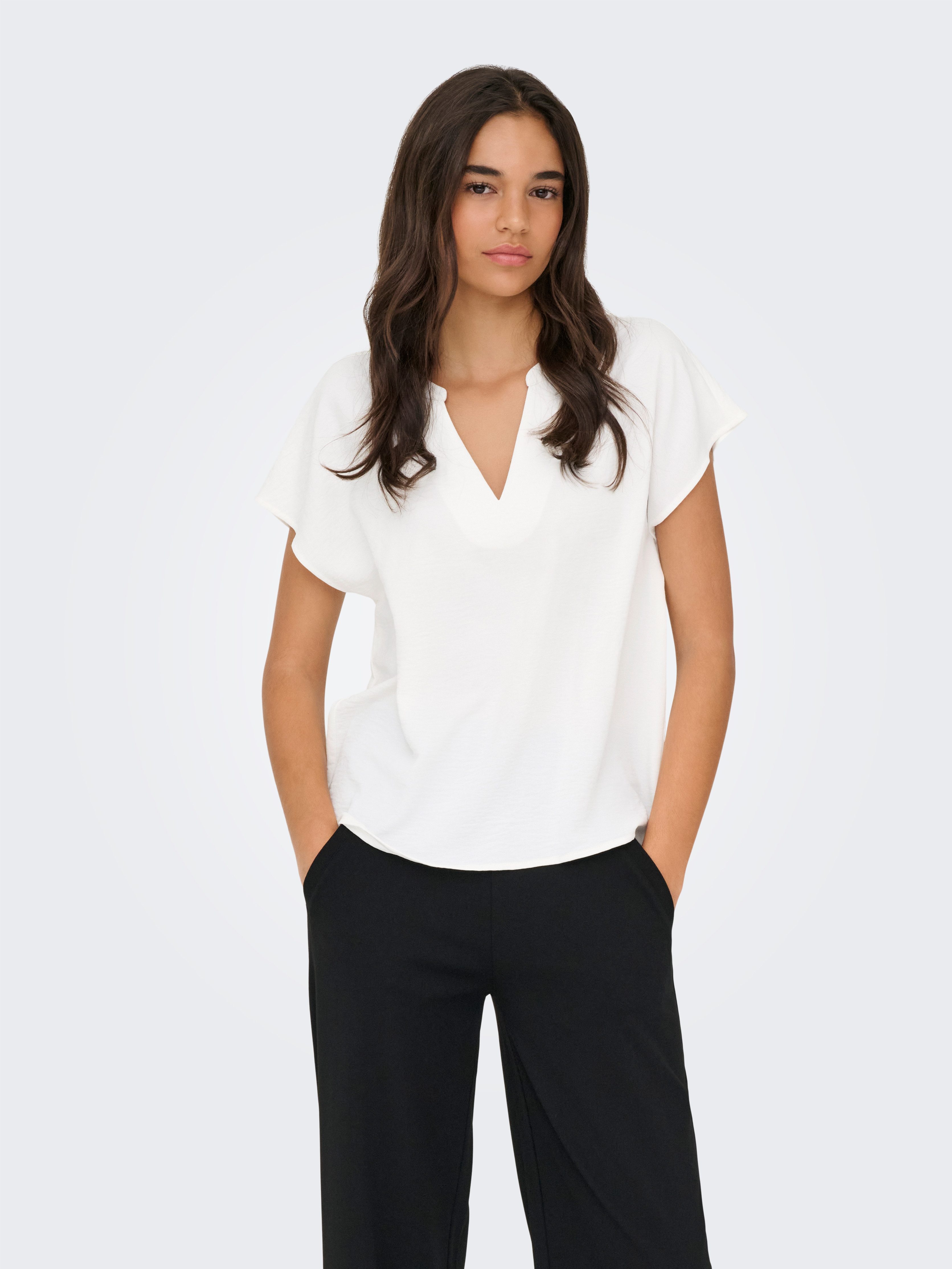 JDY Shirtblouse JDYLION S/S TOP WVN NOOS