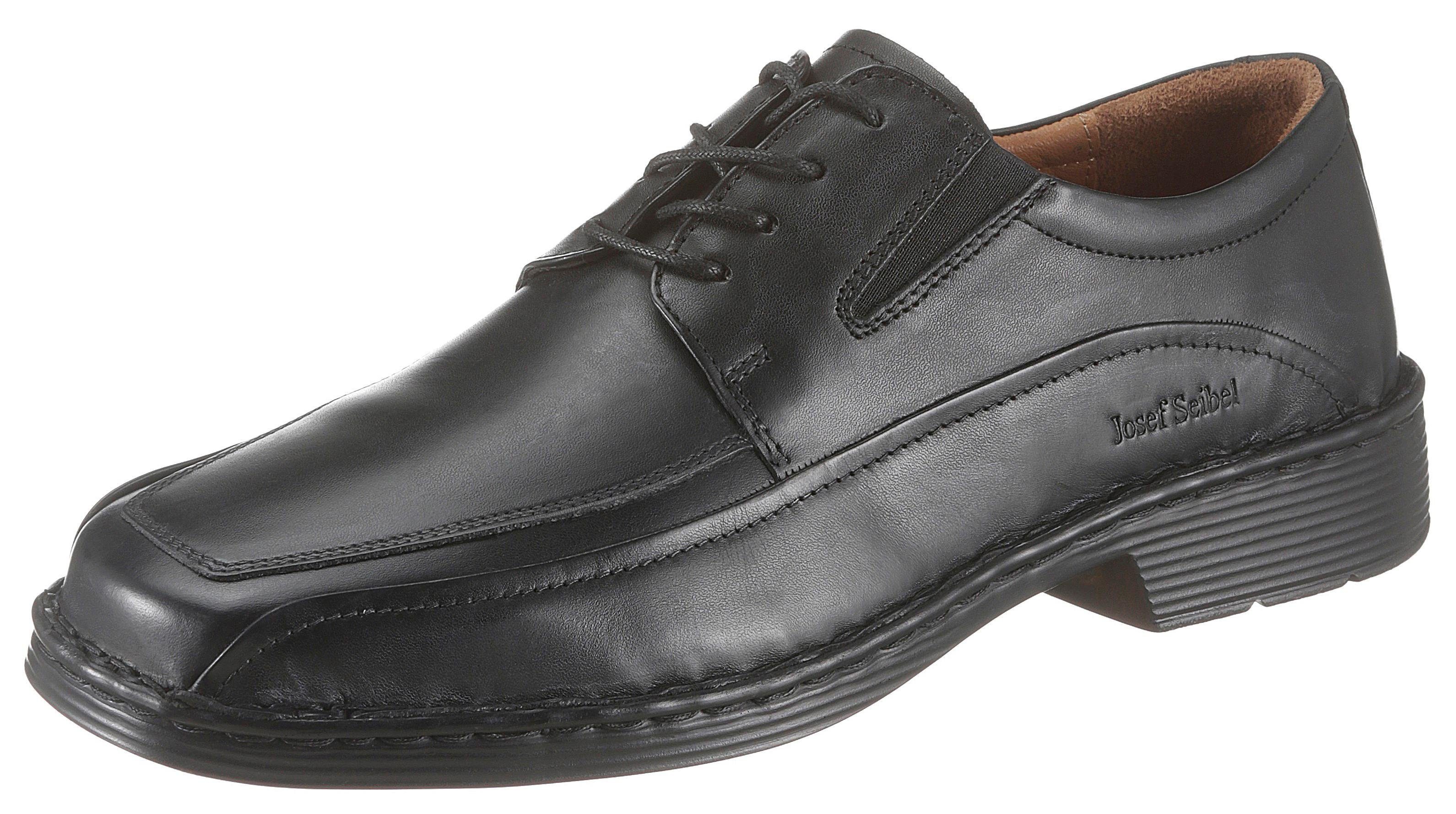Josef Seibel Veterschoenen Brian in brede vorm, vrijetijdsschoen, lage schoen, veterschoen