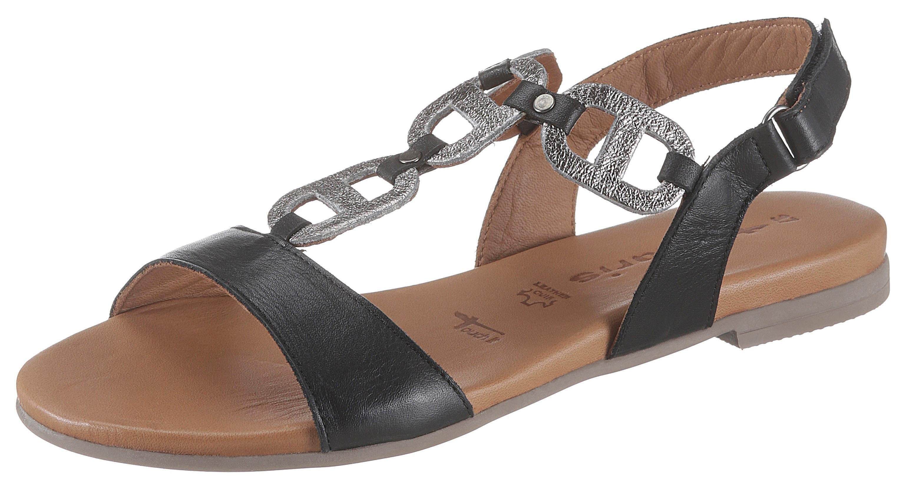 Tamaris Sandalen KIM met metallickleurige inzetten in de online winkel |  OTTO