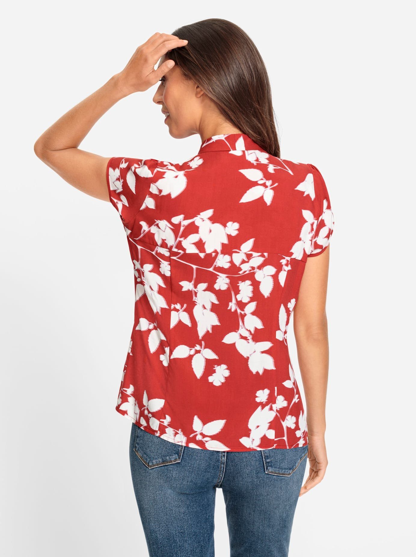 heine Gedessineerde blouse