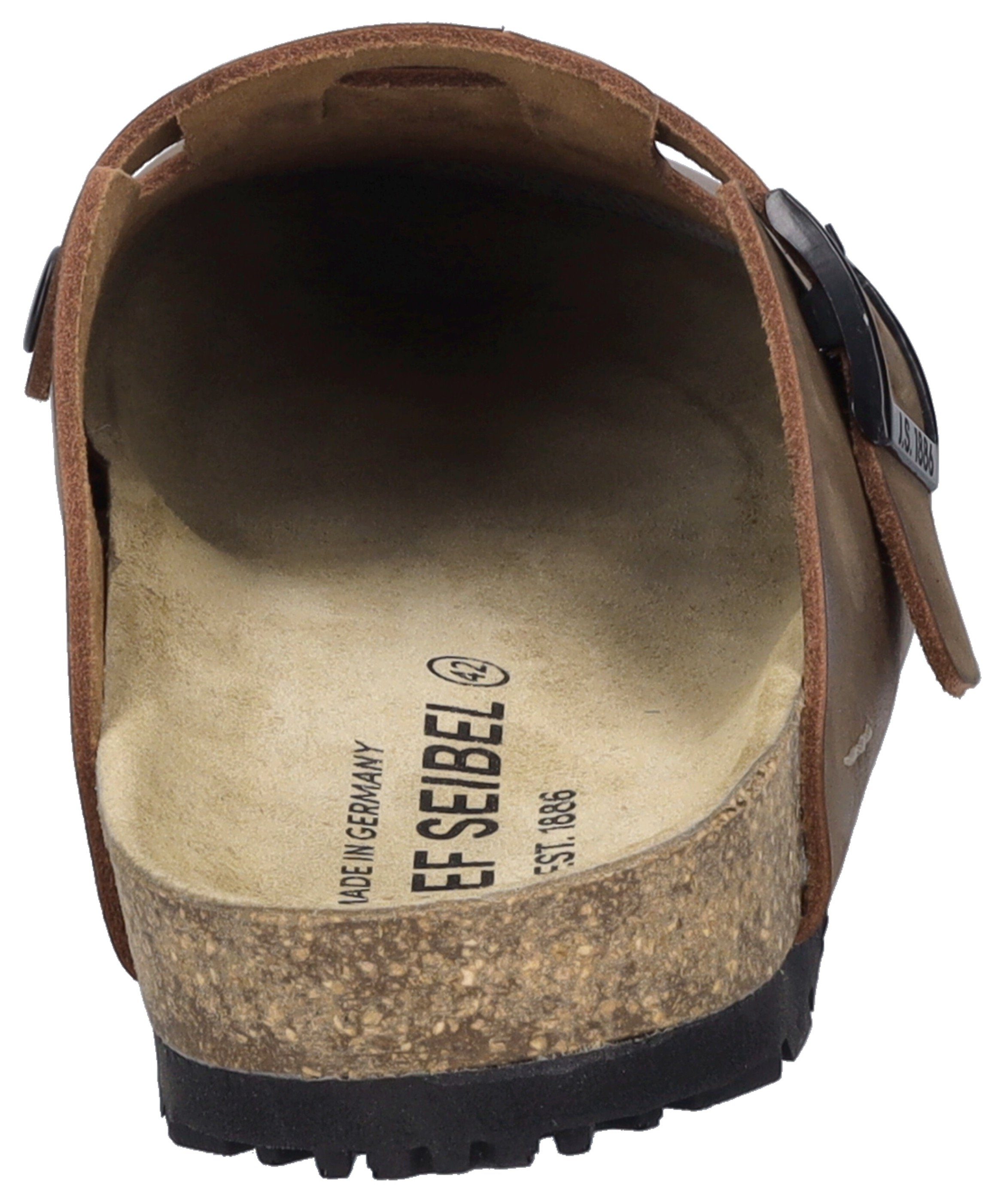 Josef Seibel Clogs Josef 04 , zomerschoen, slippers, vakantie, met comfortabel voetbed