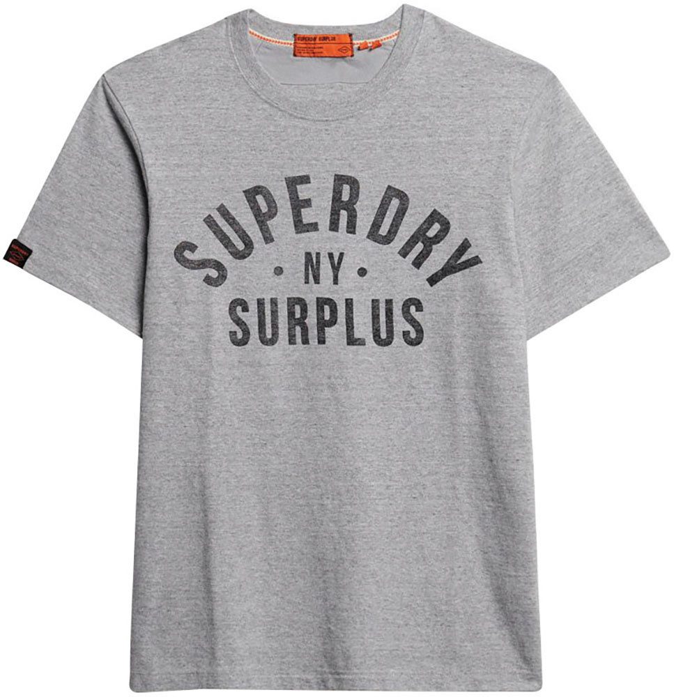 Superdry Shirt met ronde hals SURPLUS GRAPHIC TSHIRT