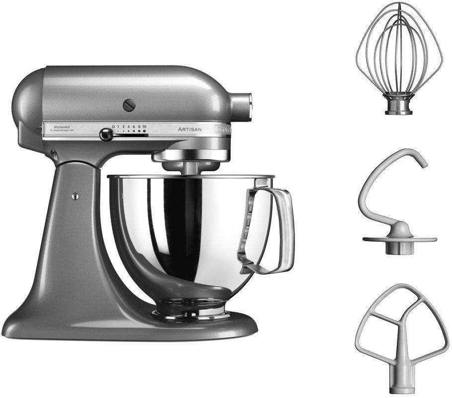 KitchenAid Keukenmachine Artisan 5KSM125ECU Contour-zilverkleur