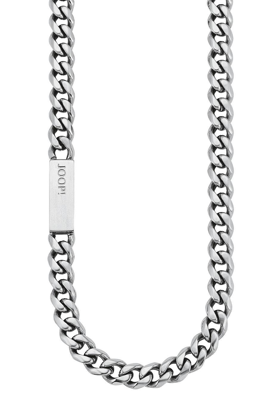 Joop! Edelstalen ketting 2026991 met zirkoon (synthetisch) heren kettingen & hangers zilver(kleur)