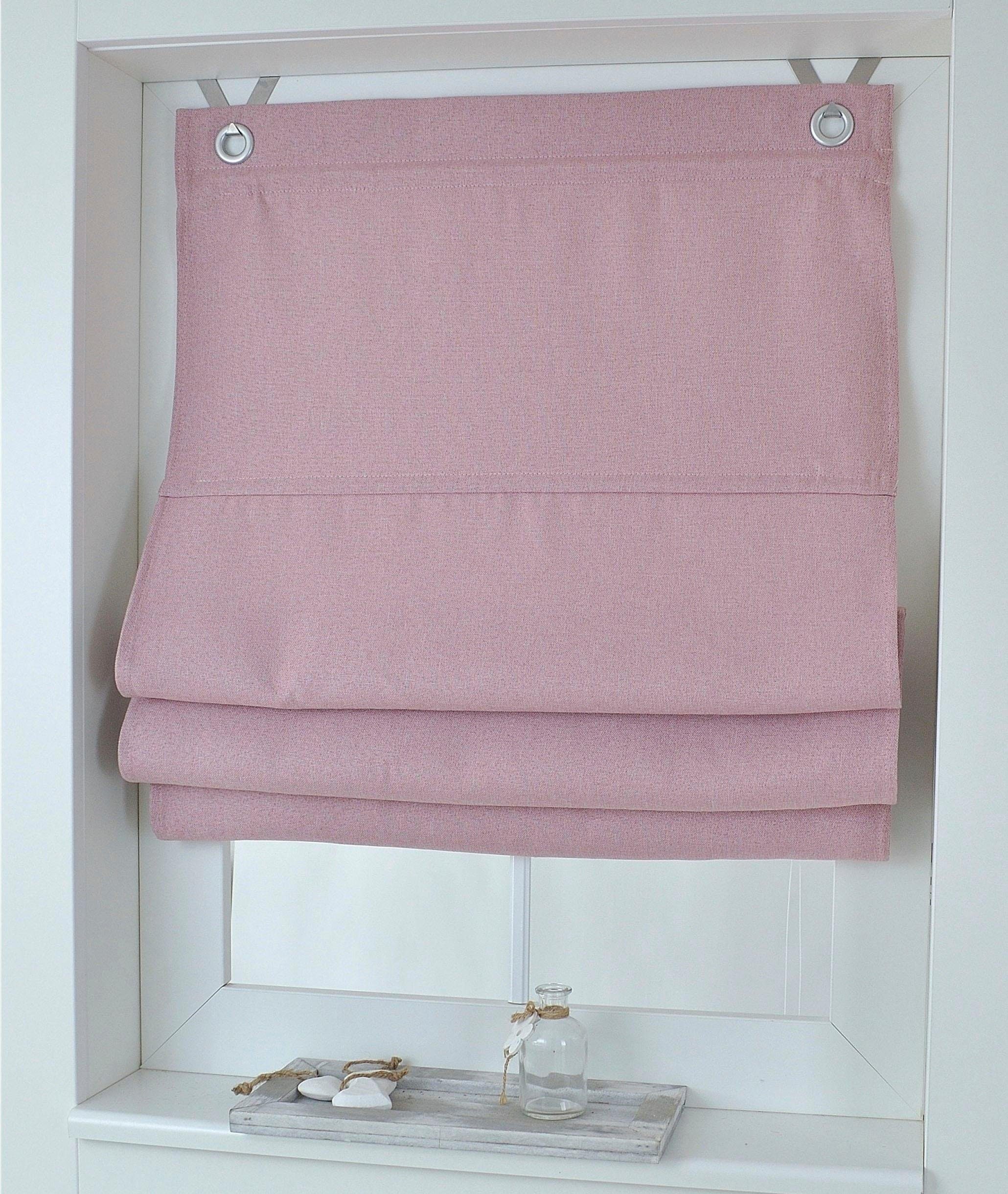 Kutti Romeins rolgordijn Dimout verduisterend, polyester, haakbevestiging (1 stuk)