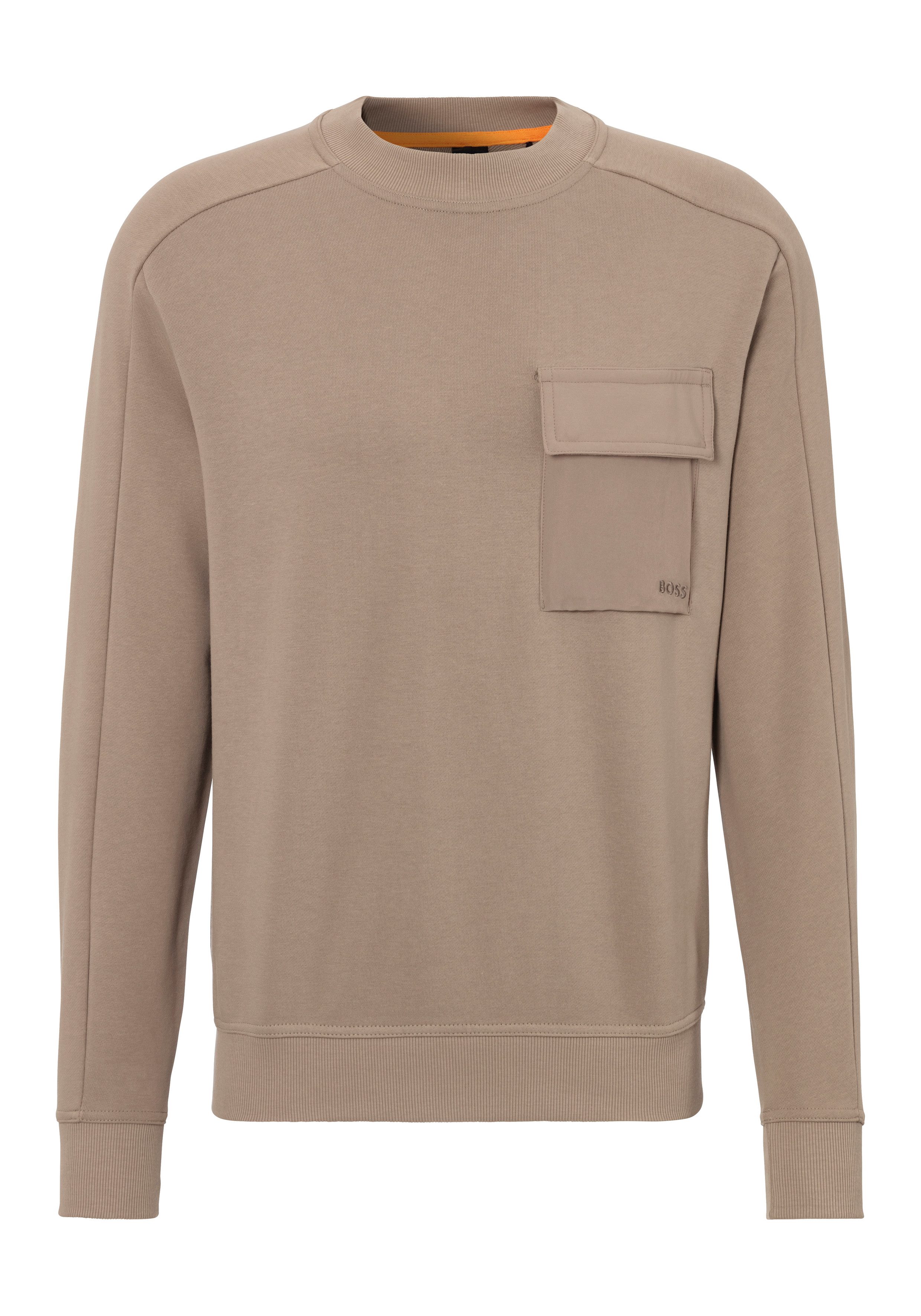 Boss Orange Sweatshirt We_PocketCargo met raglanmouwen