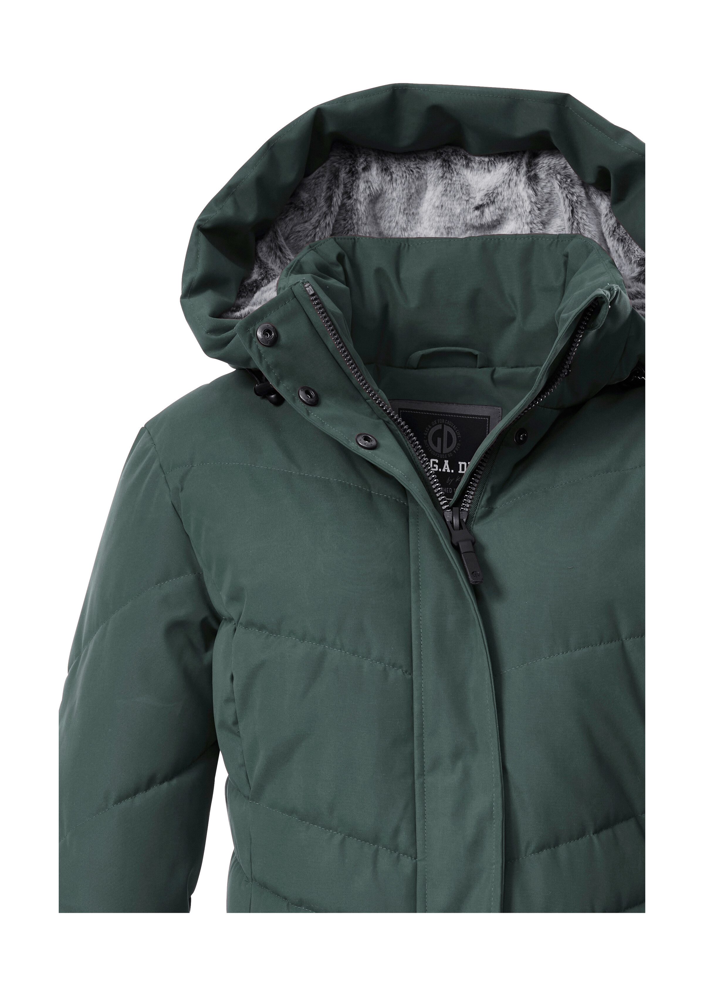 G.I.G.A. DX by killtec Gewatteerde jas GW 61 WMN QLTD CT Damesmantel, waterafstotend, winddicht, capuchon verstelbaar, PFAs-vrij