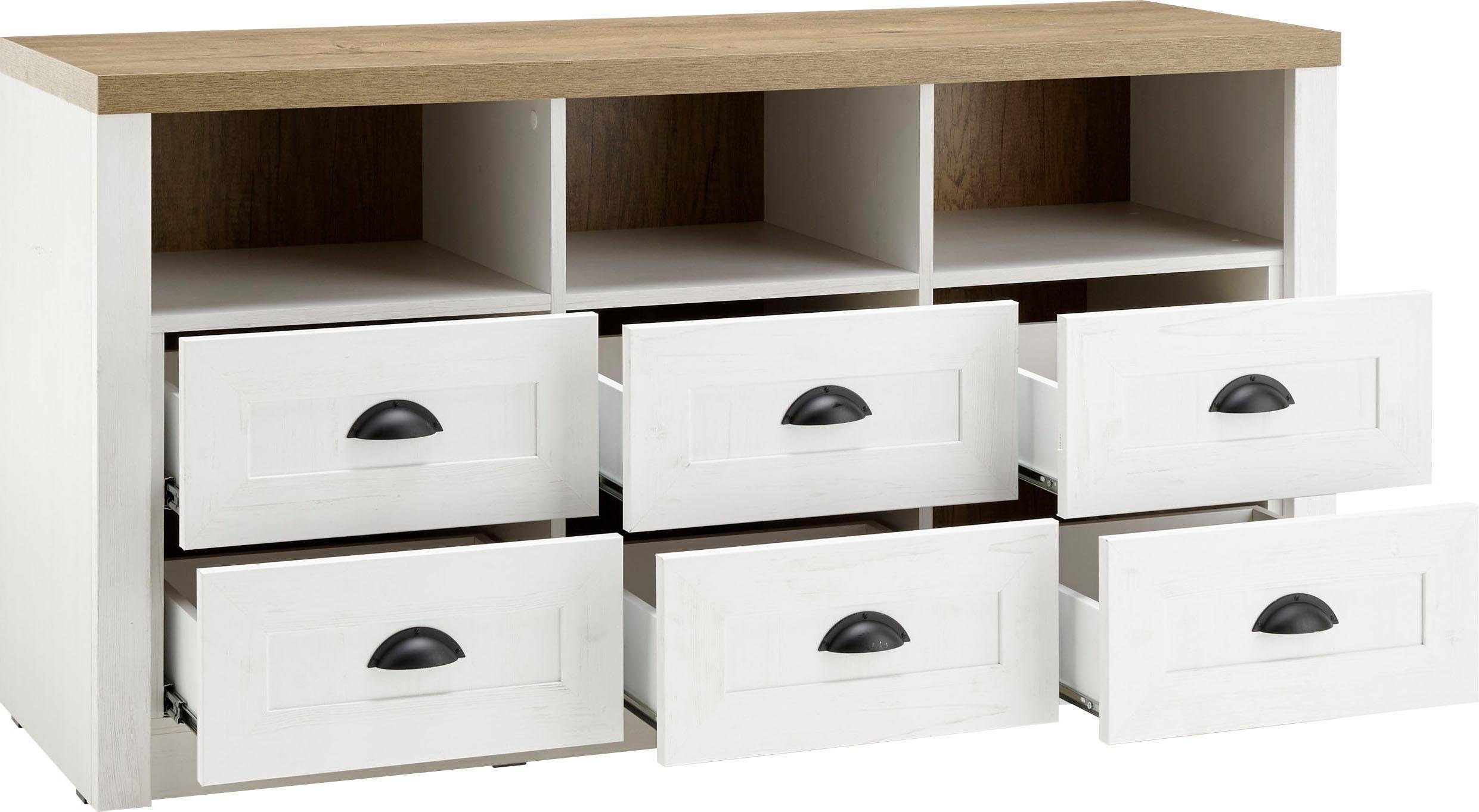 Home affaire Tv-meubel Beauvais Breedte ca. 130 cm