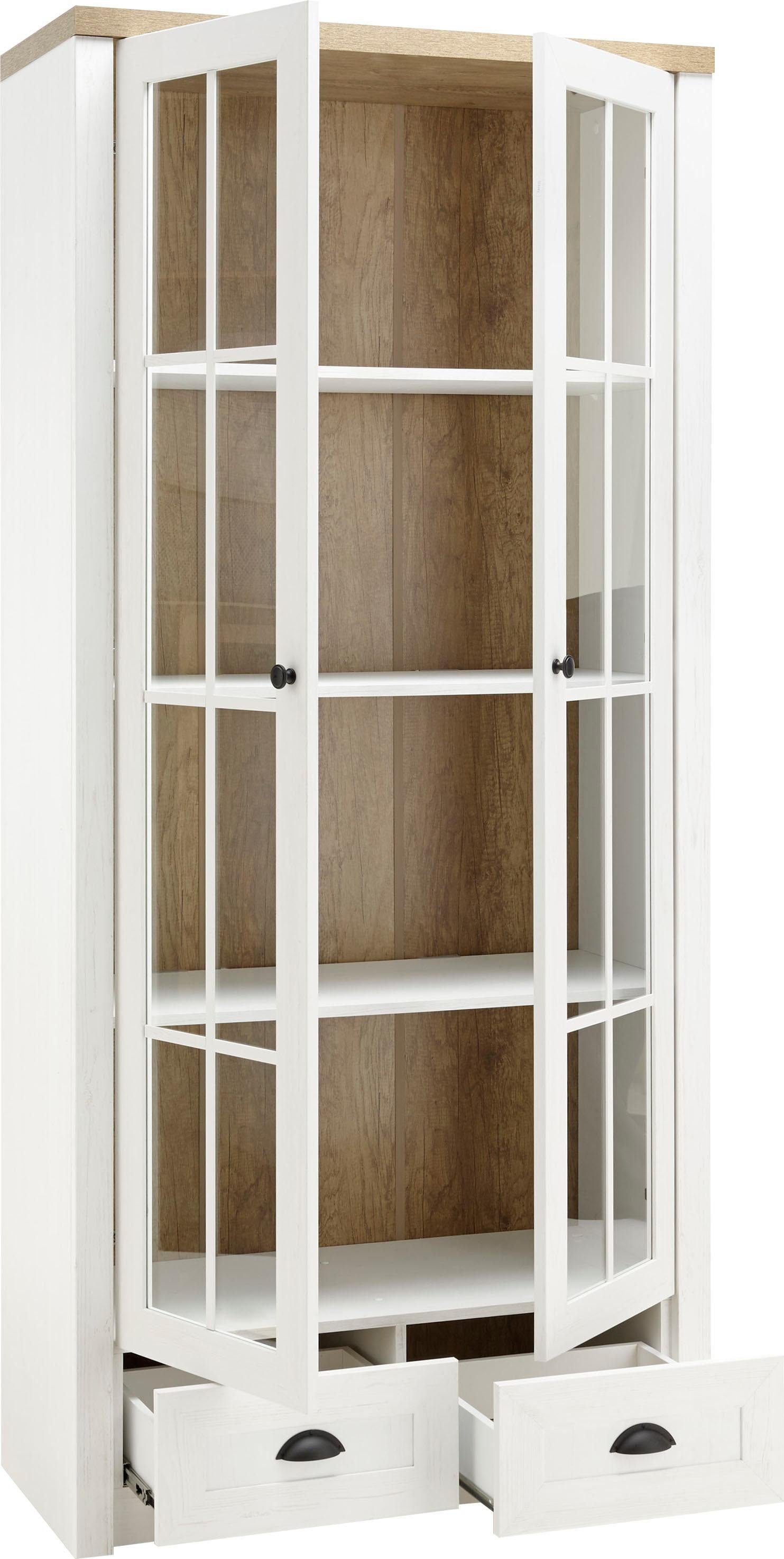 Home affaire Vitrinekast Beauvais Hoogte ca. 198 cm