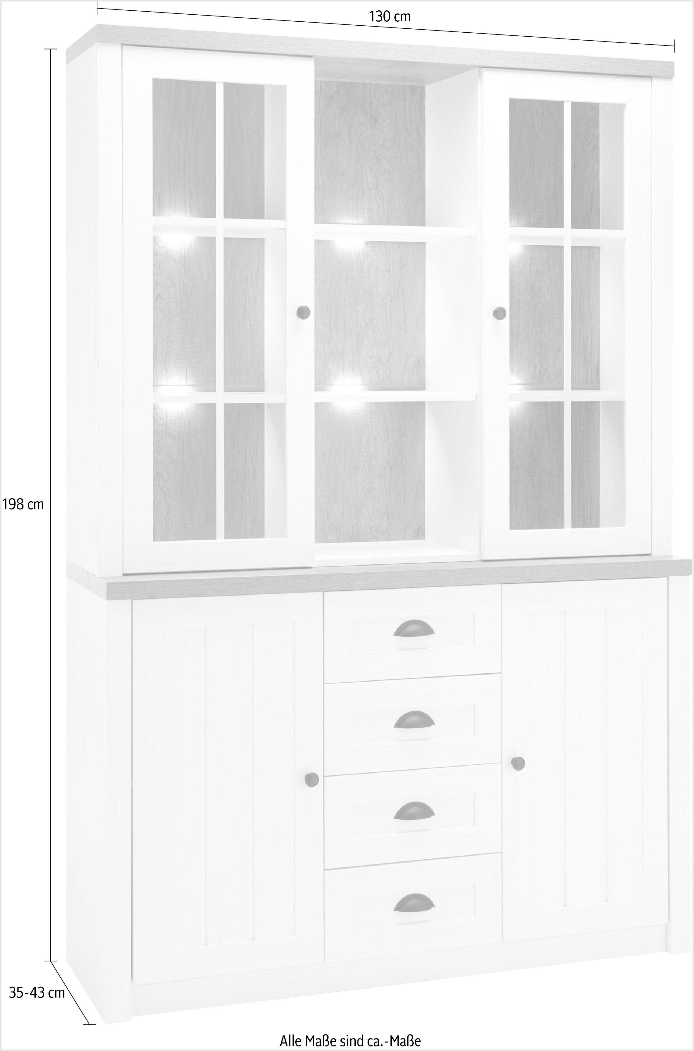 Home affaire Buffetkast Beauvais Hoogte ca. 198 cm