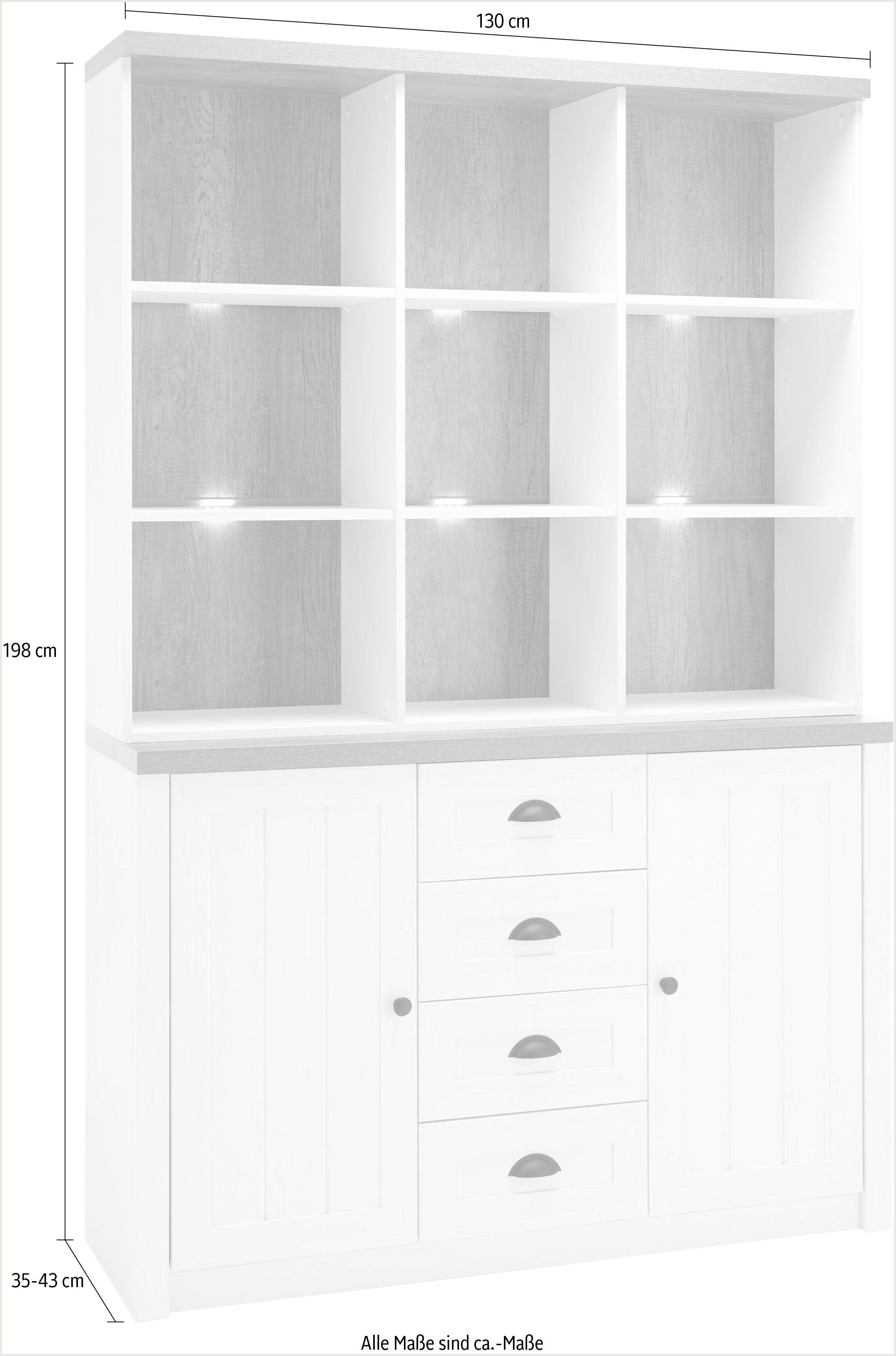 Home affaire Buffetkast Beauvais Hoogte ca. 198 cm
