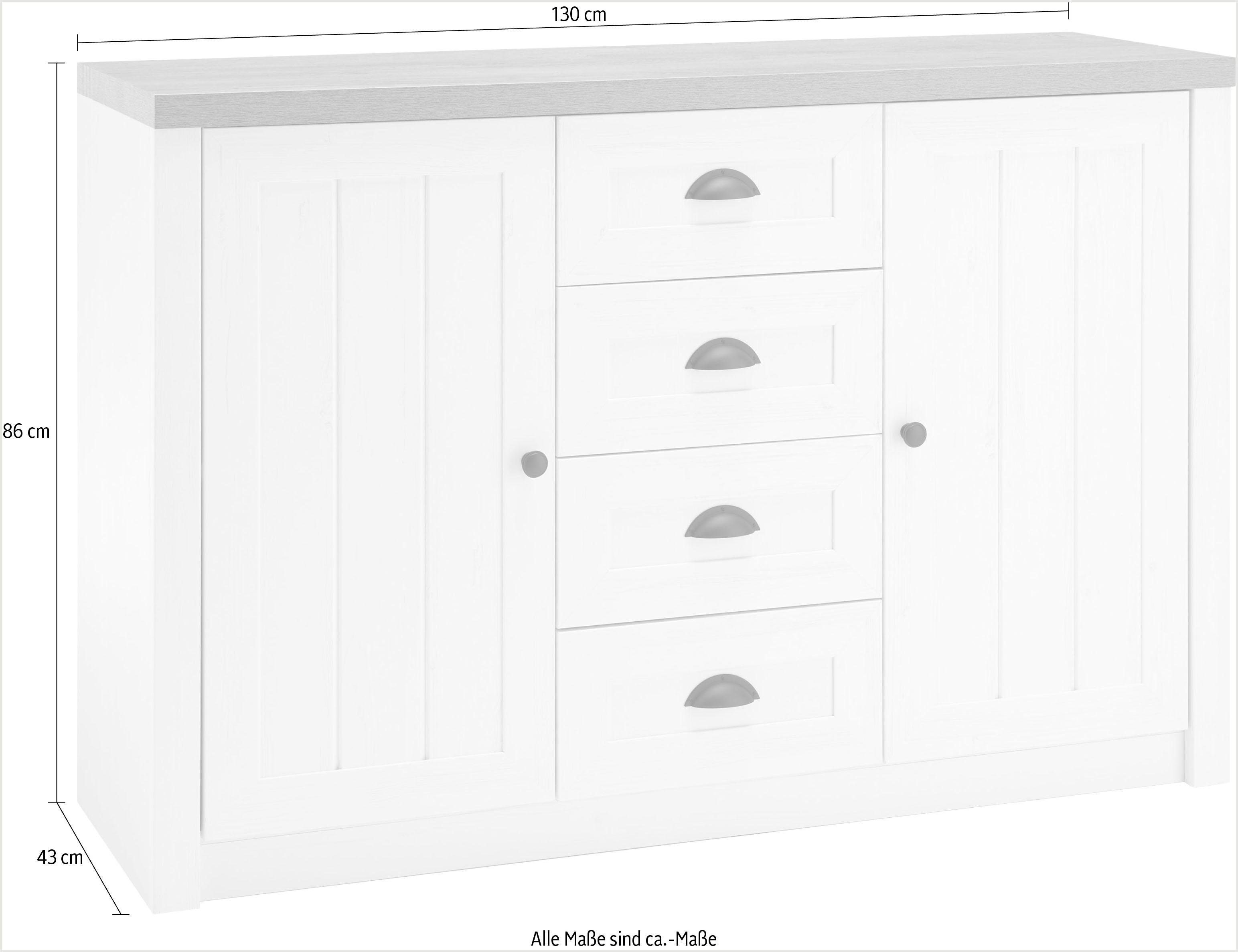Home affaire Dressoir Beauvais Breedte ca. 130 cm