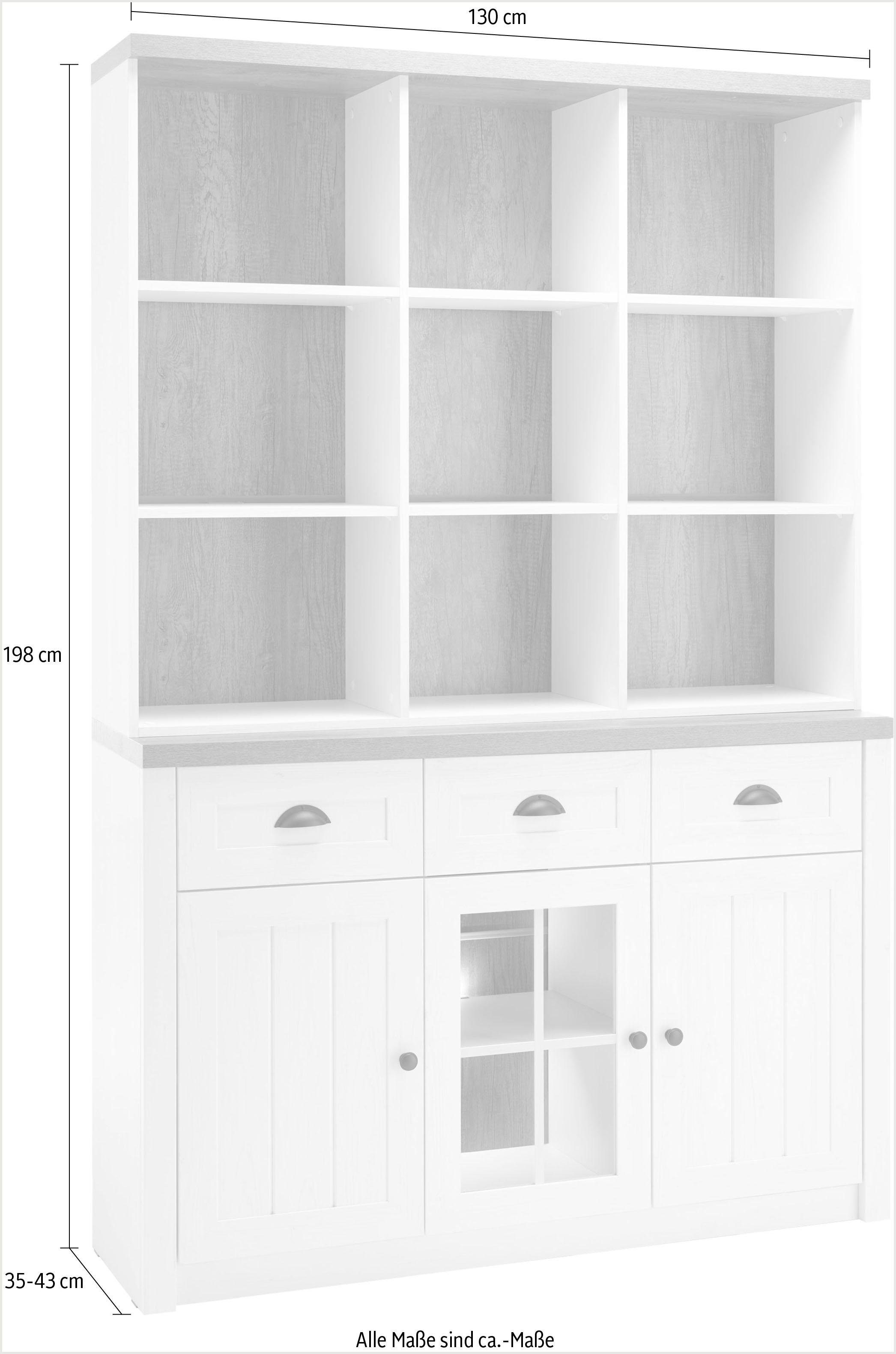 Home affaire Buffetkast Beauvais Hoogte ca. 198 cm