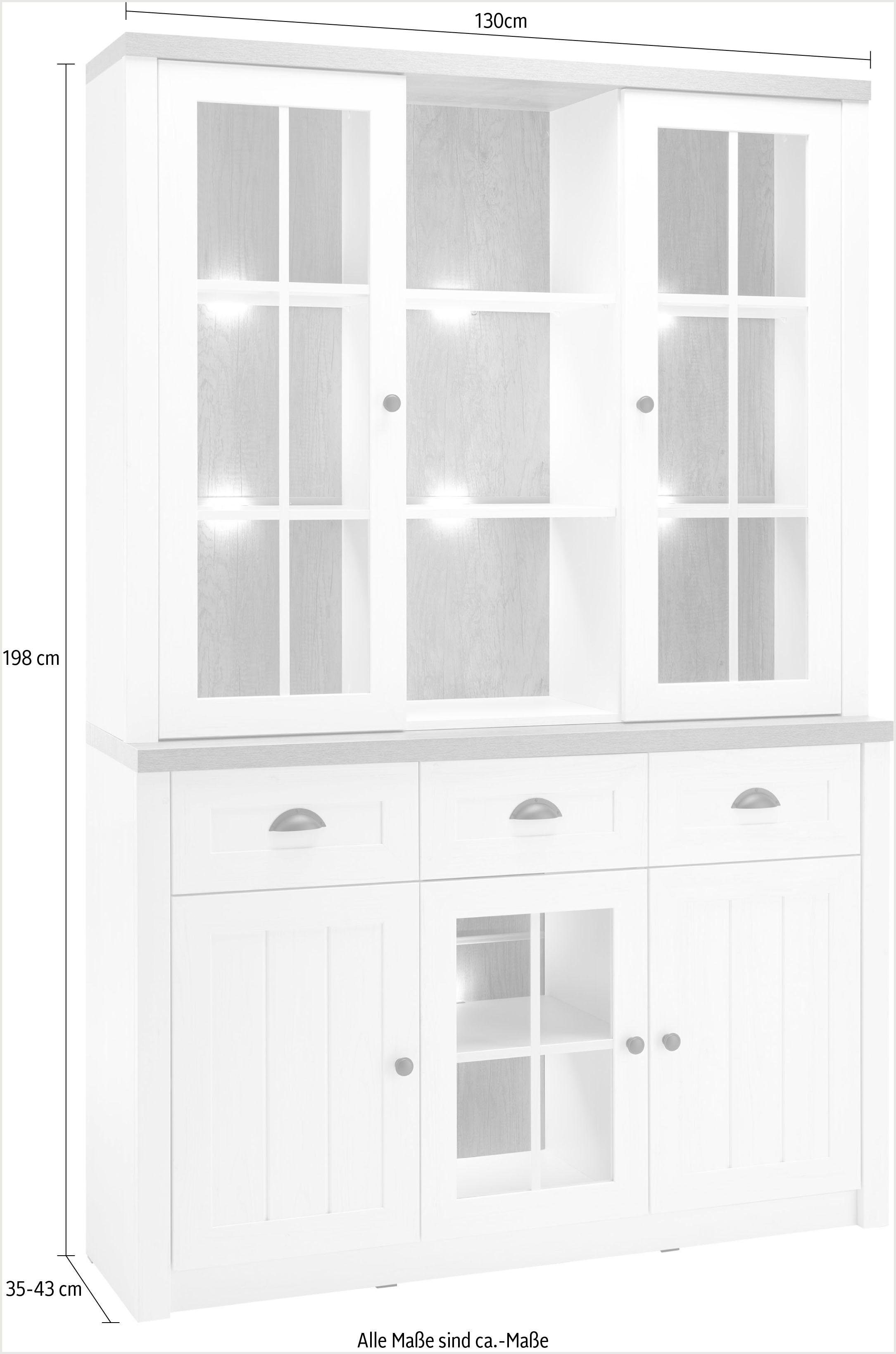 Home affaire Buffetkast Beauvais Hoogte ca. 198 cm