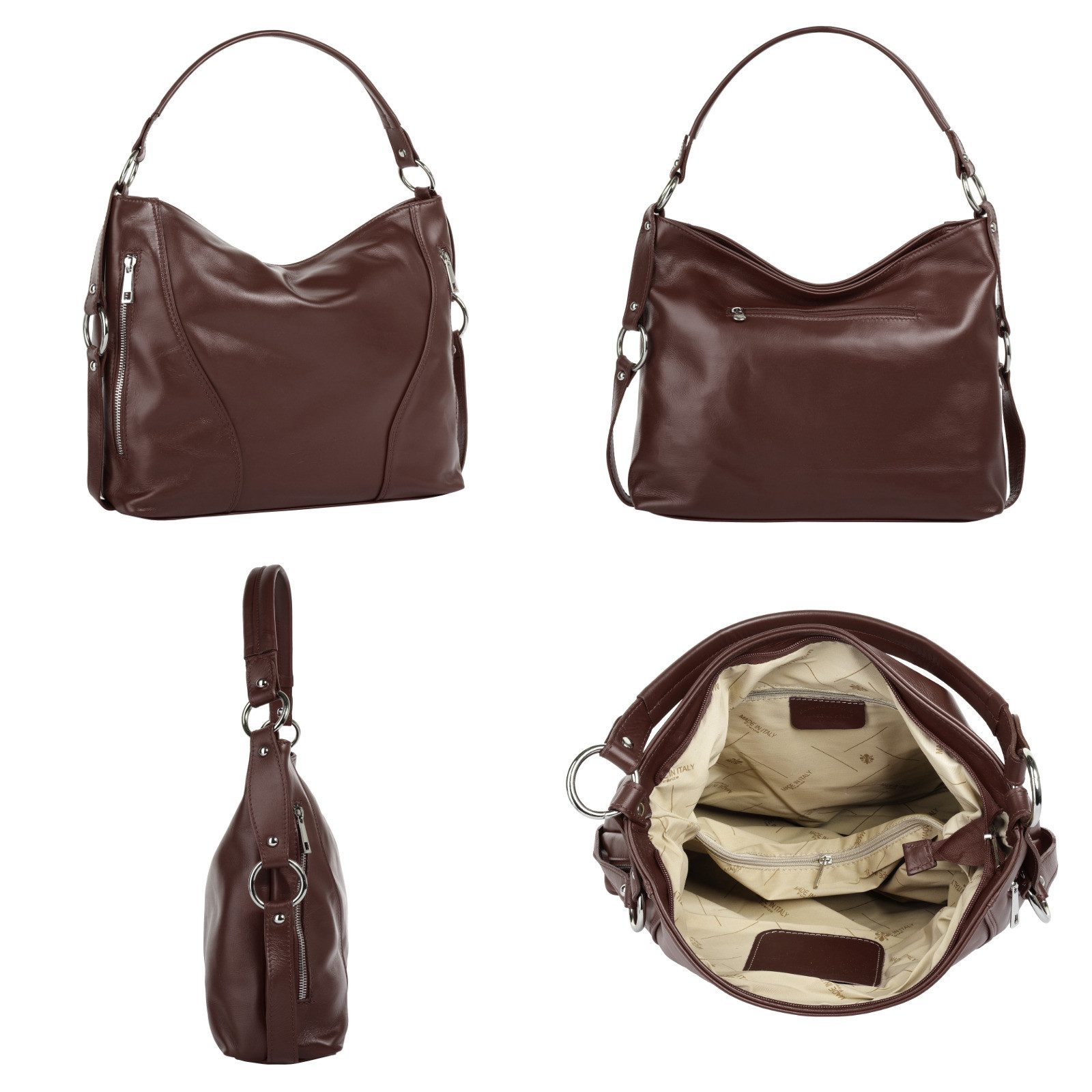 Samantha Look Tas echt leer, made in italy