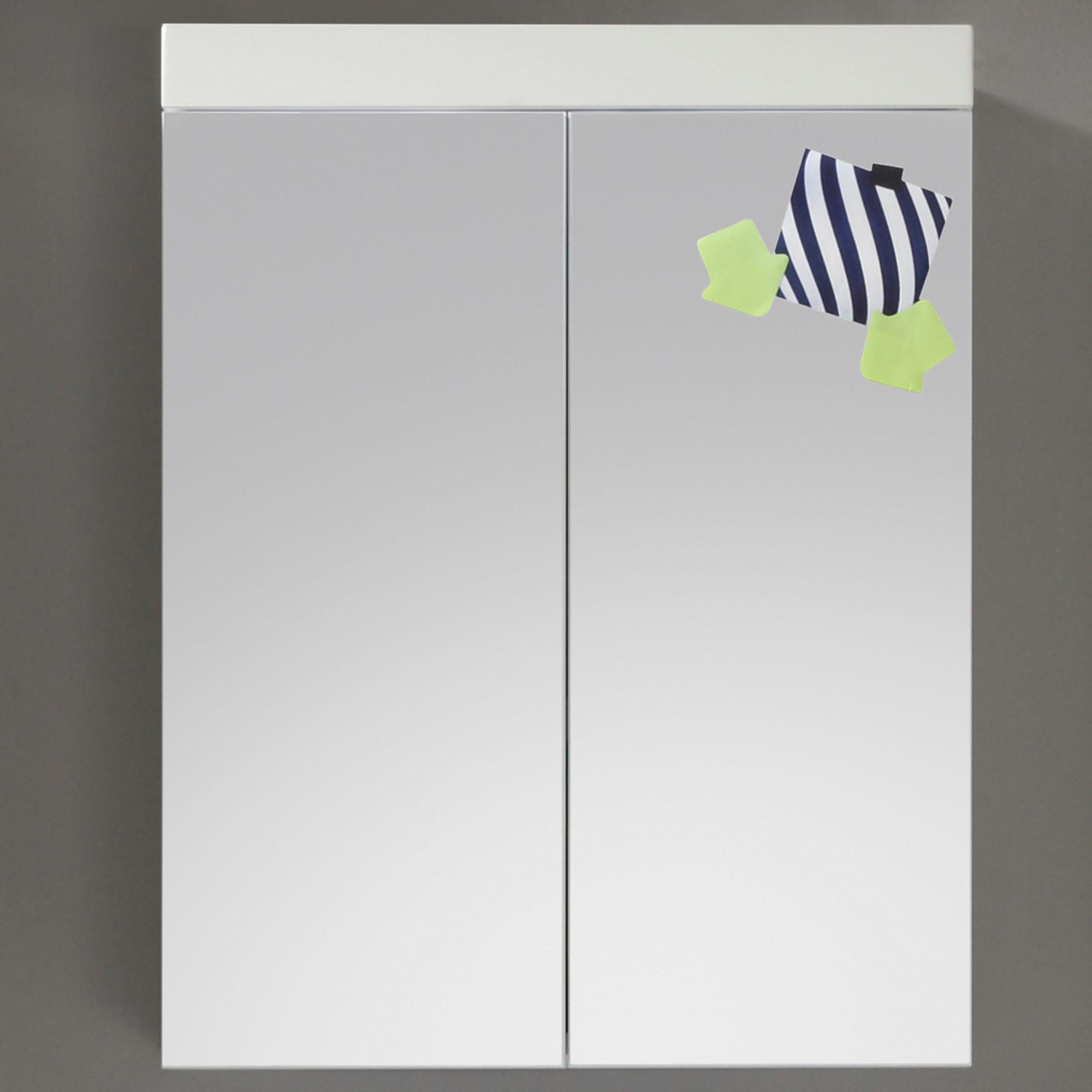 INOSIGN Spiegelkast Avena Badkamerkast optioneel met LED-verlichting - (B/D/H) 60/17/77 cm