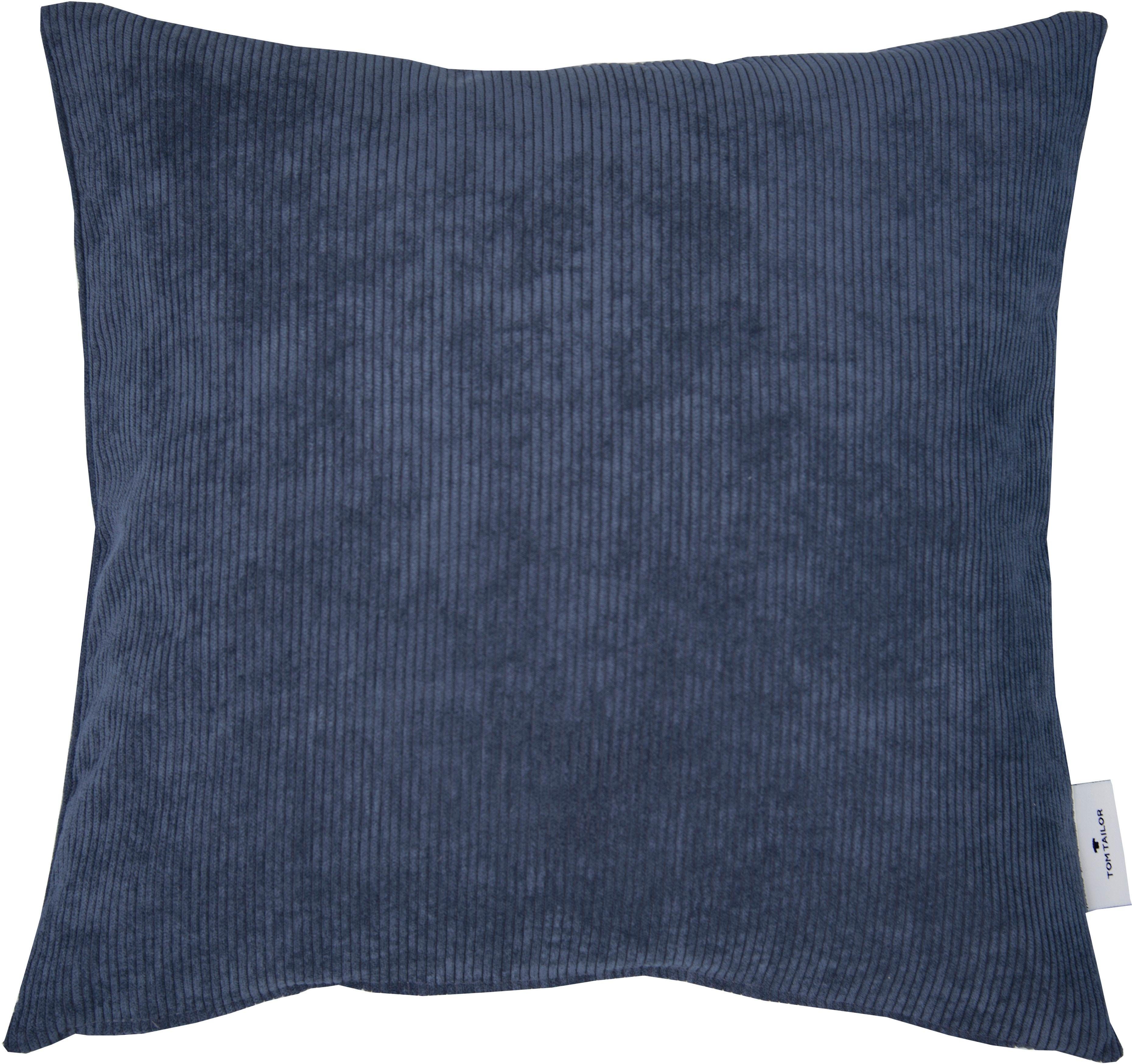 TOM TAILOR HOME Sierkussen Casual cord met cordstructuur, kussenovertrek zonder vulling(1 stuk)