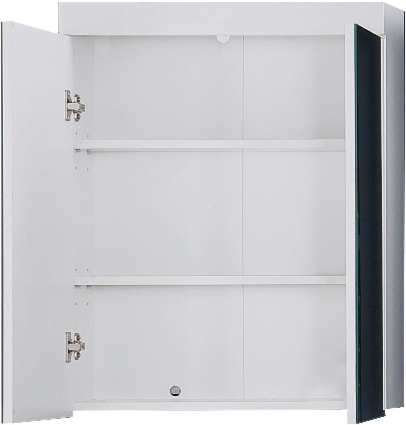 INOSIGN Spiegelkast Avena Badkamerkast optioneel met LED-verlichting - (B/D/H) 60/17/77 cm