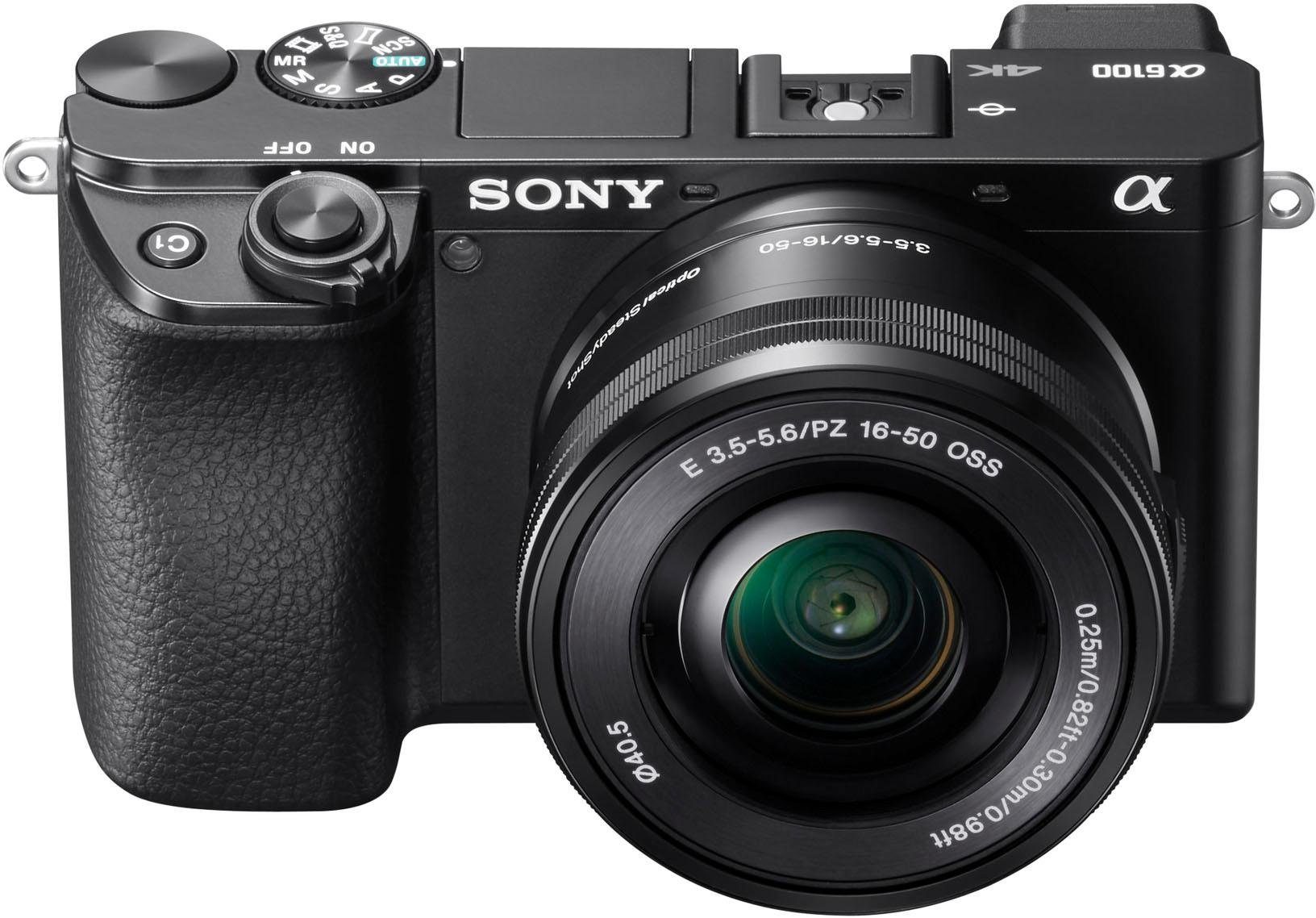 Sony Systeemcamera Alpha 6100 kit met SELP1650 + SEL55210