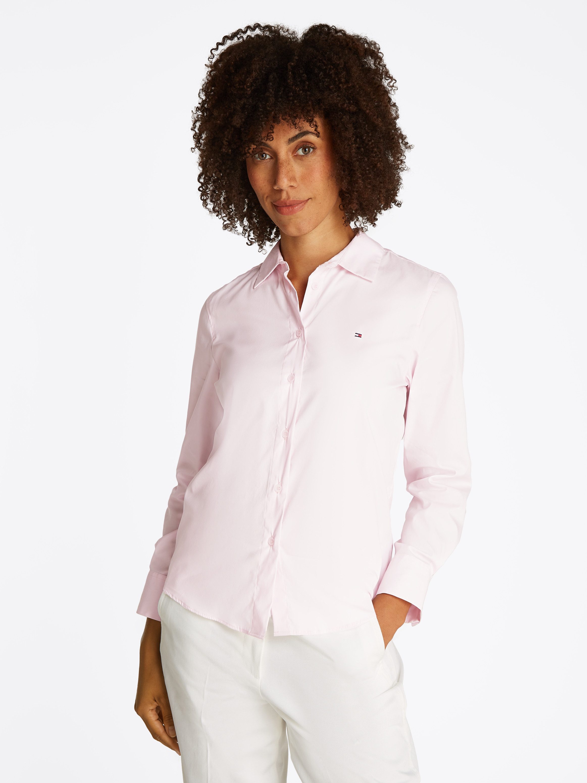 Tommy Hilfiger Overhemdblouse ESS POPLIN REGULAR SHIRT