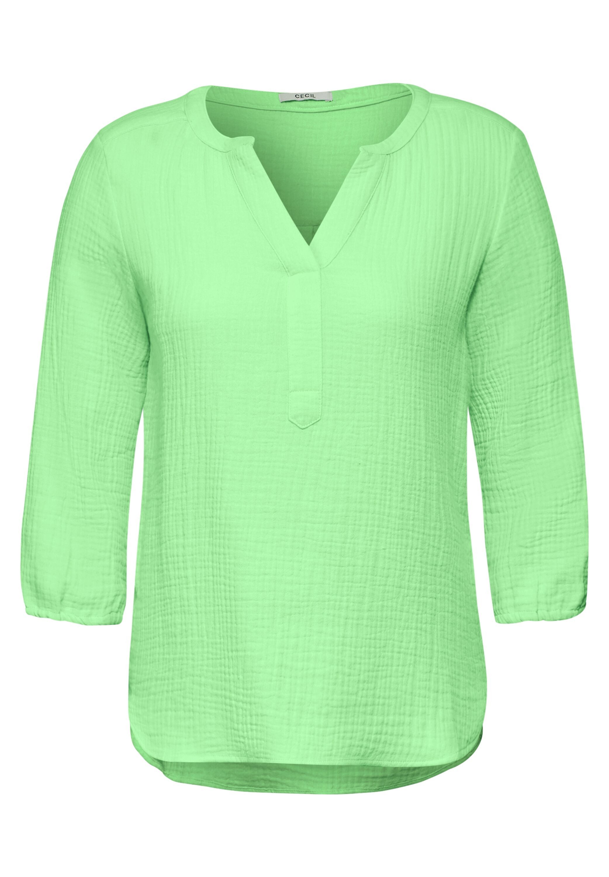 Cecil Gekreukte blouse in krinkel-look