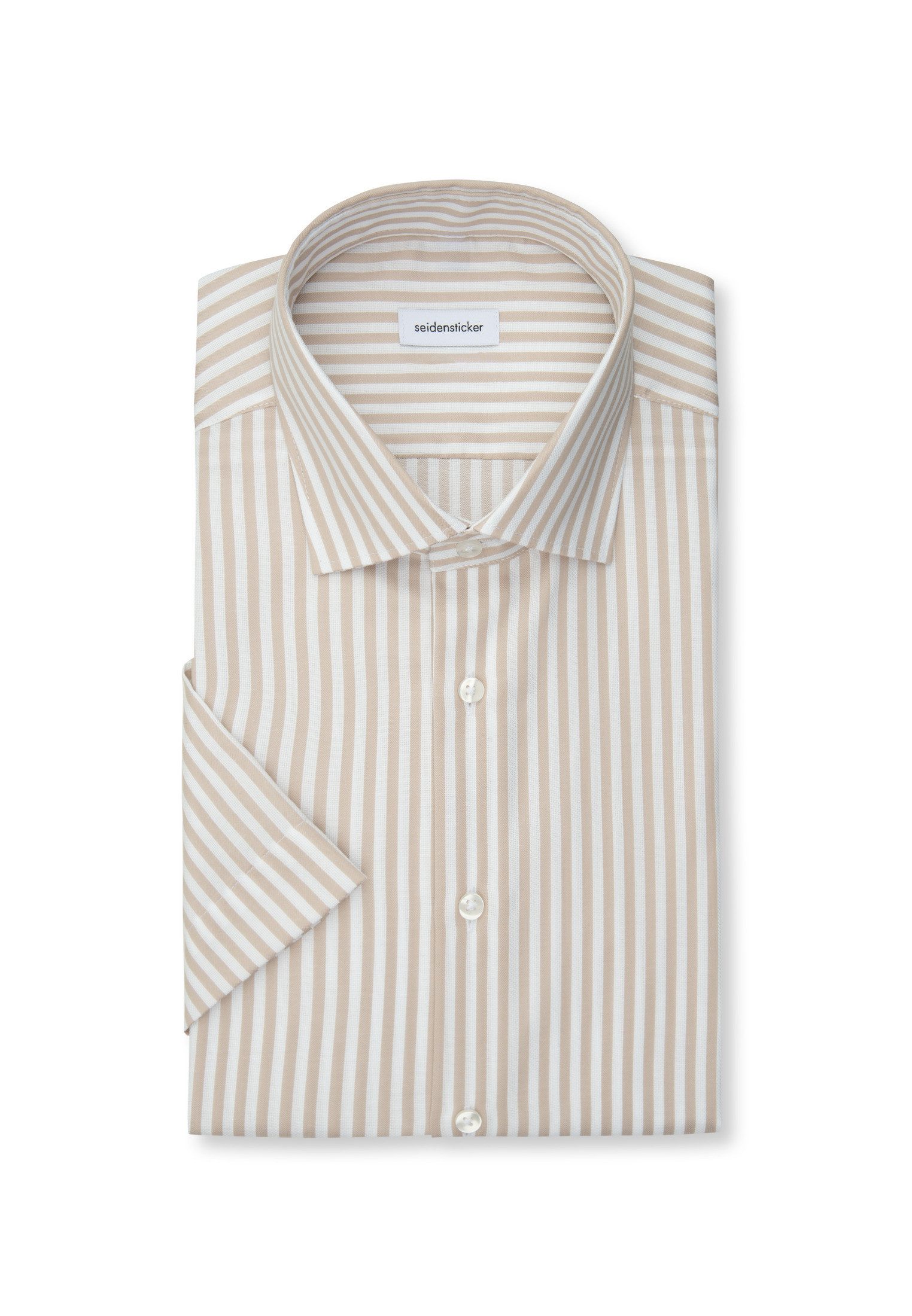 seidensticker Businessoverhemd Regular 1/2 Kentkraag strepen