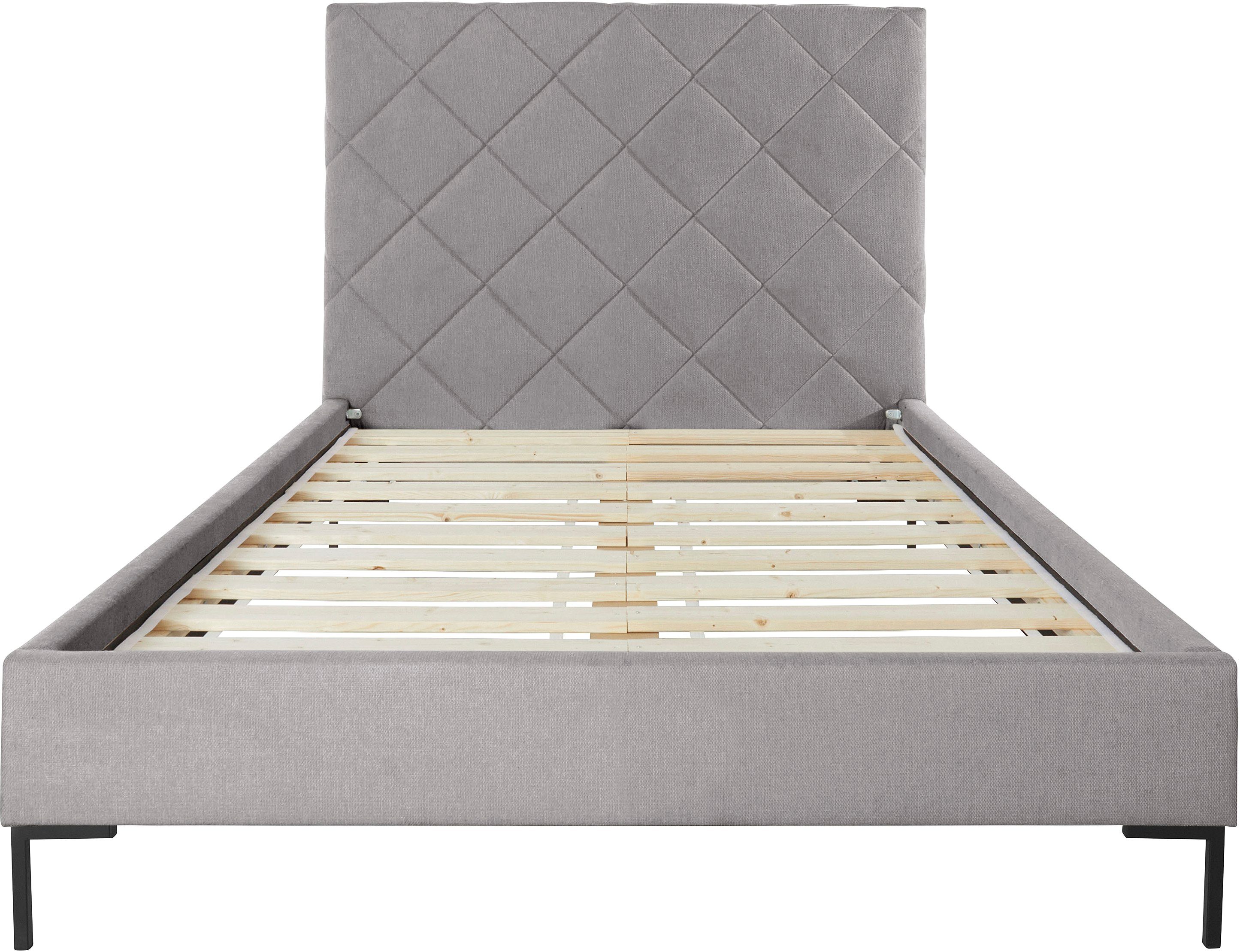 Guido Maria Kretschmer Home&Living Gestoffeerd bed CHARLOTT Modern bekleed bed met of zonder lattenbodem